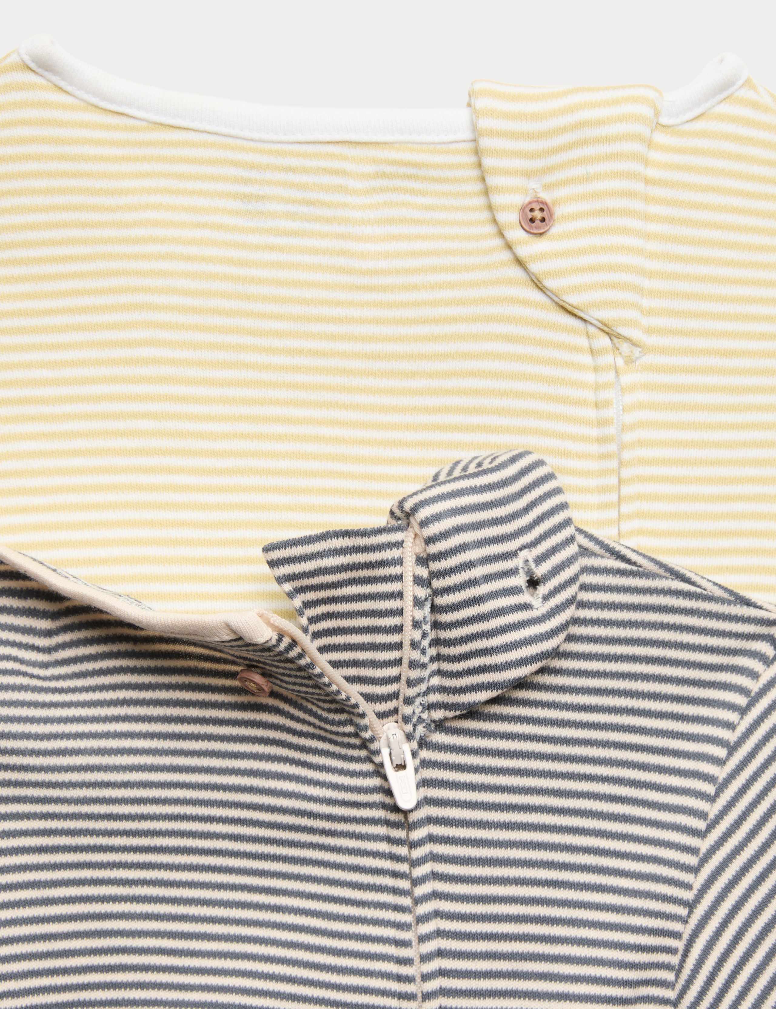 2 Pack Adaptive Pure Cotton Back Opening Sleepsuits (3-16 Yrs) 2 of 2