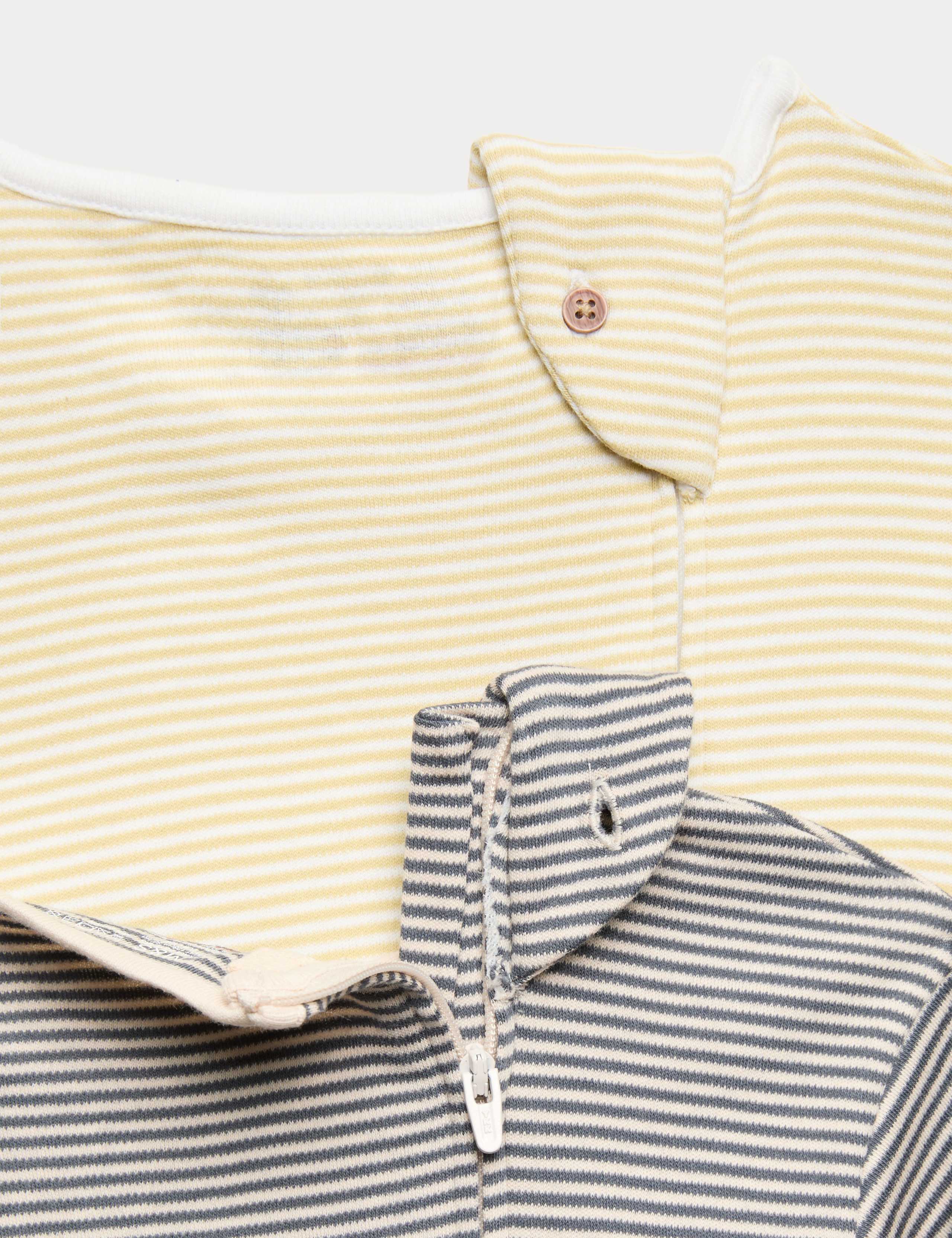 2 Pack Adaptive Pure Cotton Back Opening Rompers (3-16 Yrs) 2 of 2