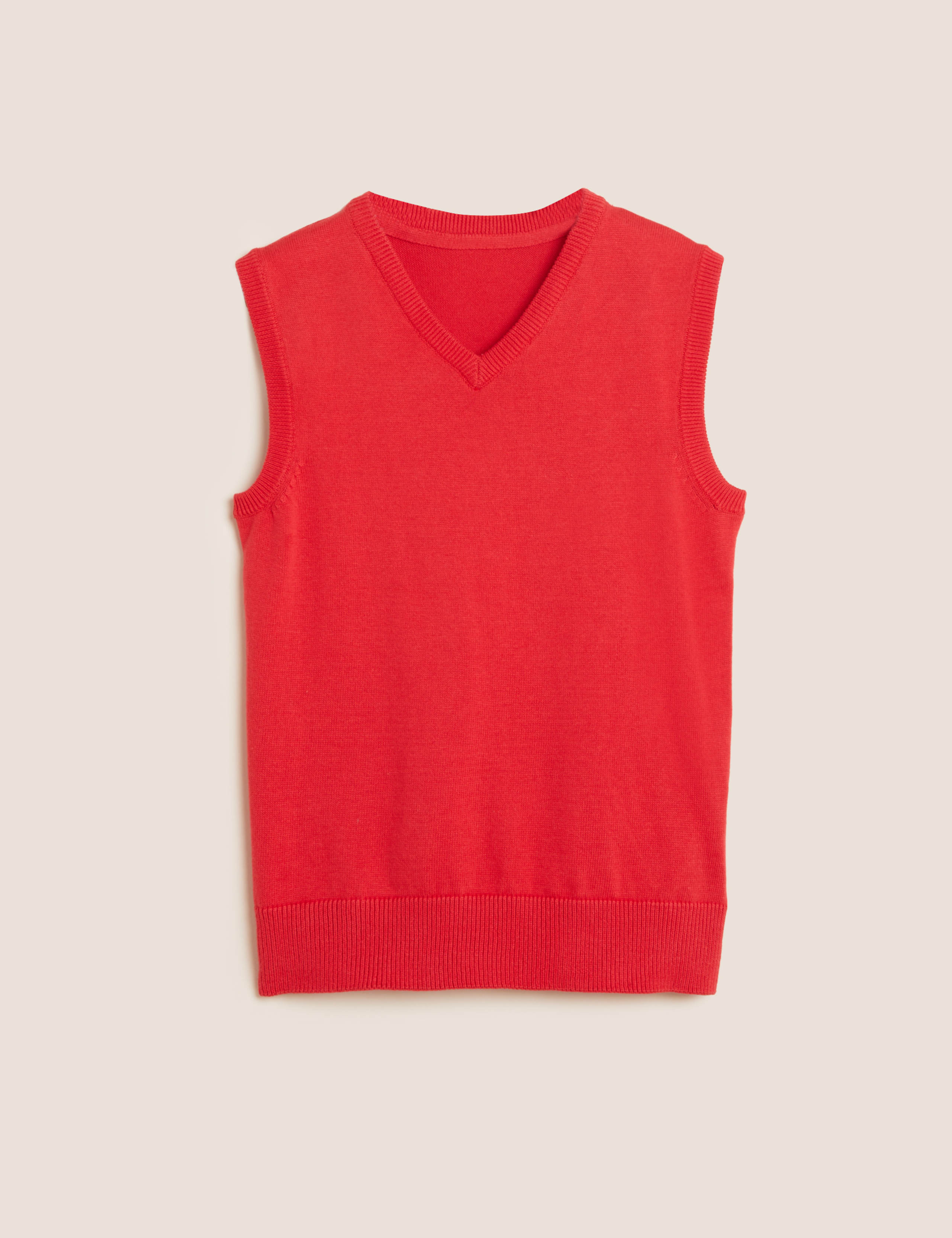 School Unisex Pure Cotton StayNew™ Tank Top (3-16 Yrs) 1 of 1