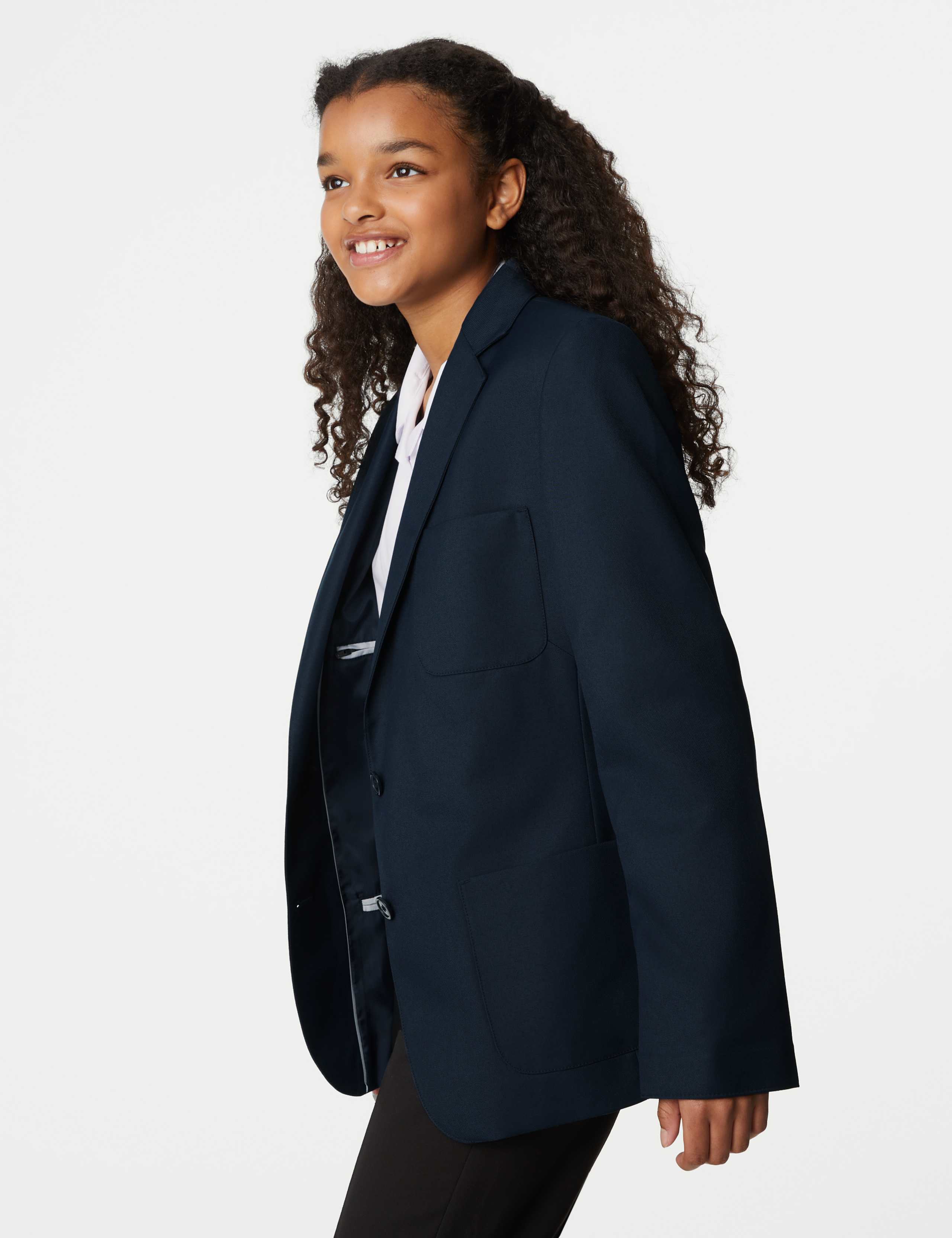 School Girls' Regular Fit Blazer (3-16 Yrs) 3 of 7