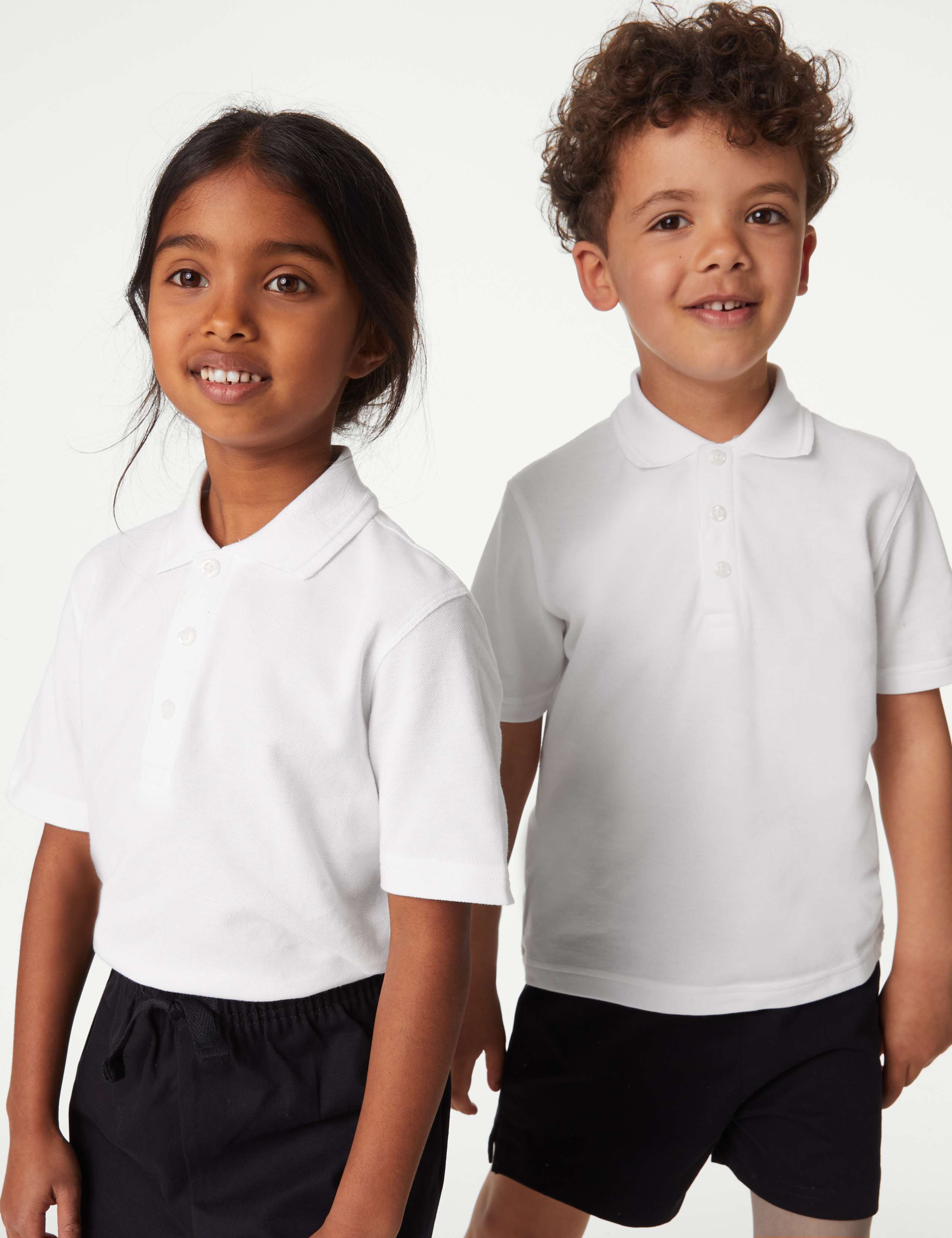 Easy Dressing School Polo Shirt (2-18 Yrs) 1 of 5