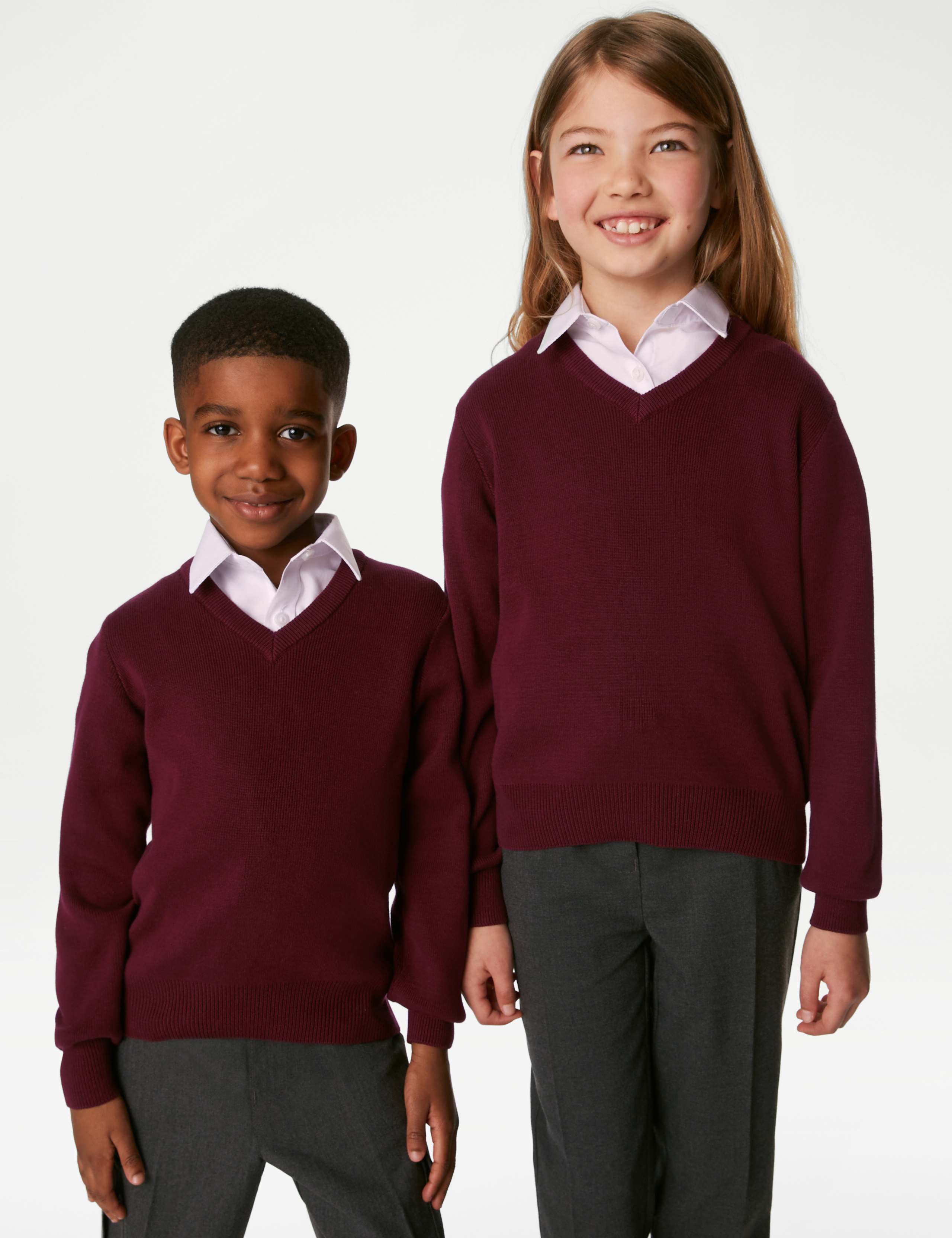 Unisex Regular Fit School Jumper (2-18 Yrs) 3 of 5