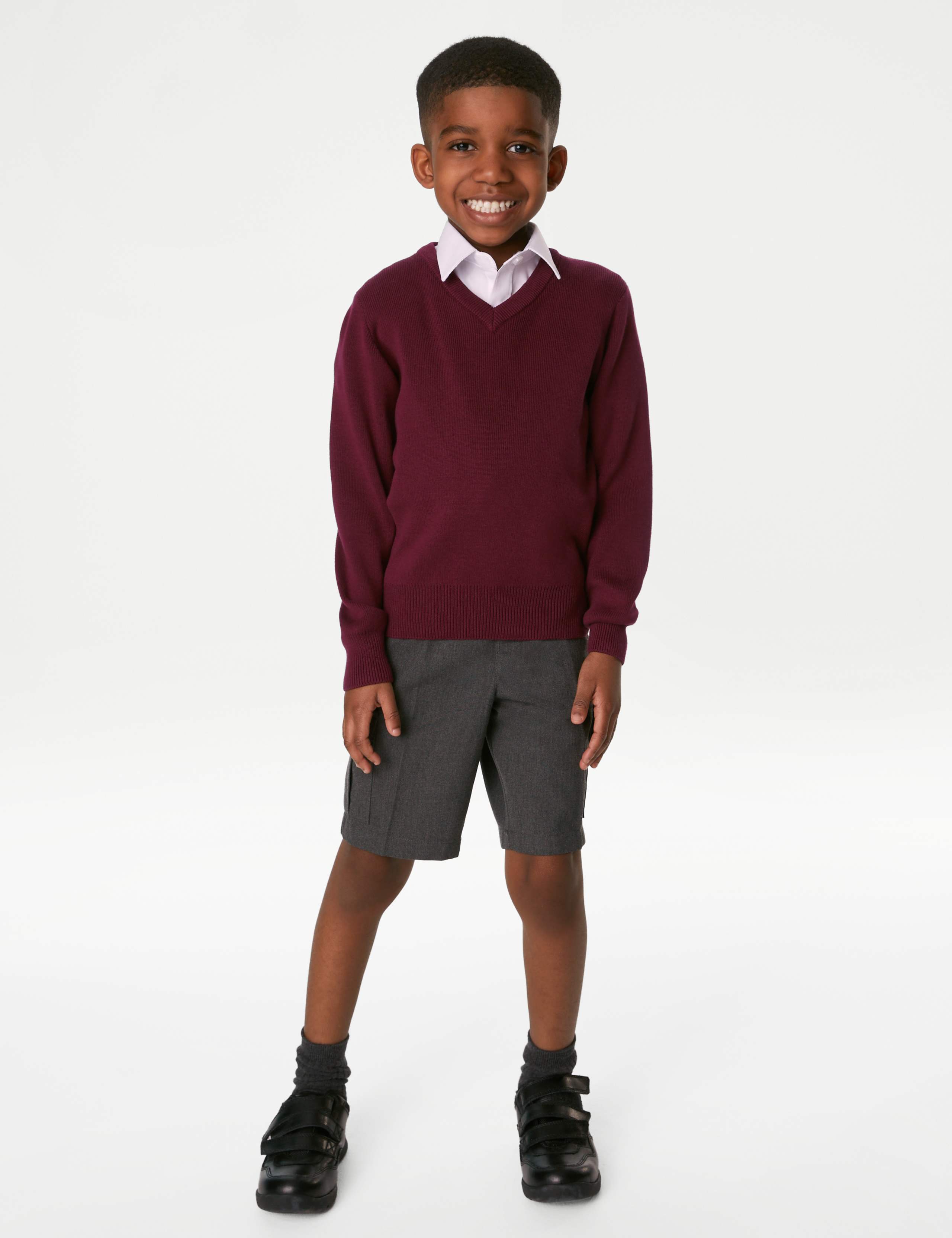 Unisex Regular Fit School Jumper (2-18 Yrs) 4 of 5