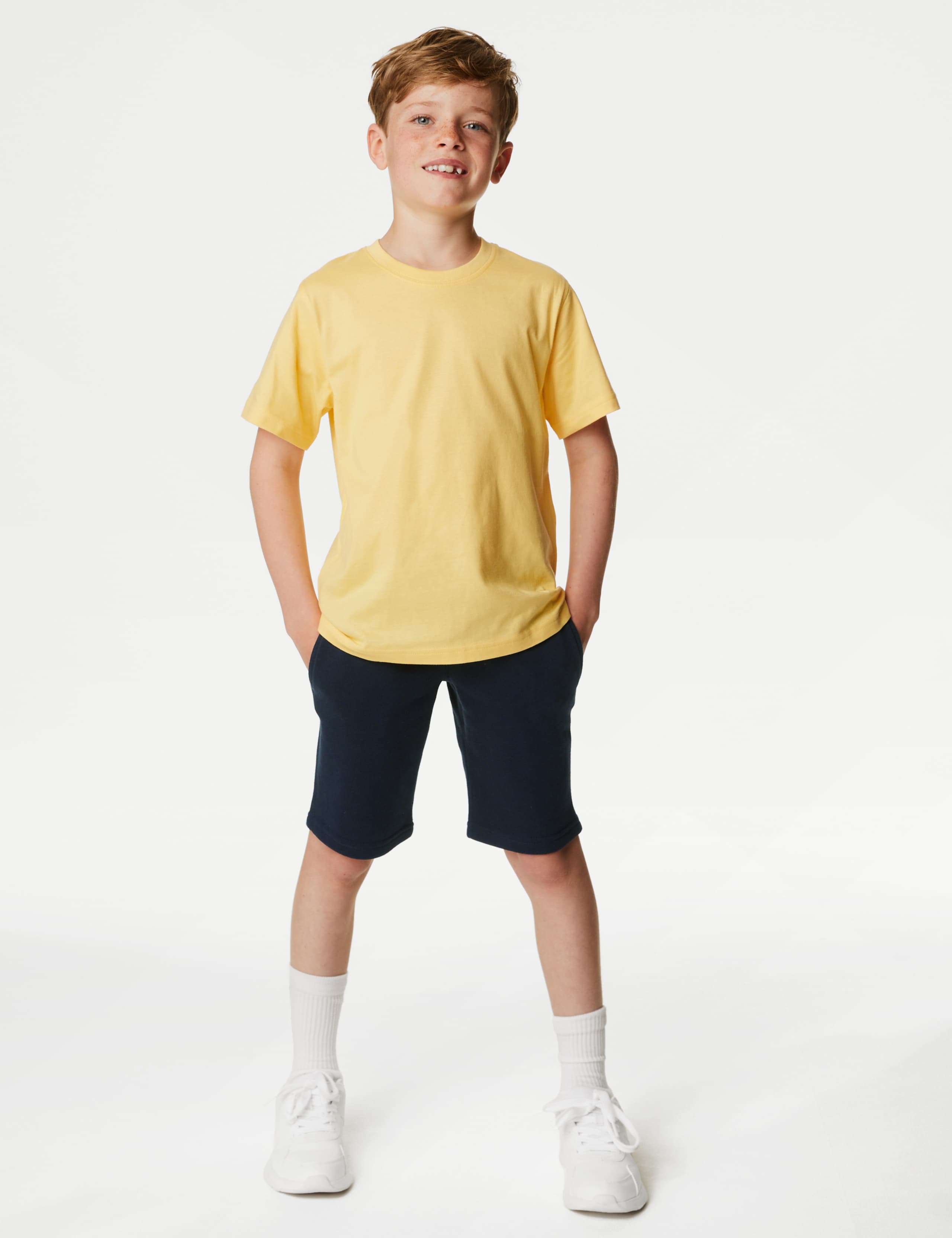 Cotton Plain Shorts (2-18 Yrs) 3 of 5