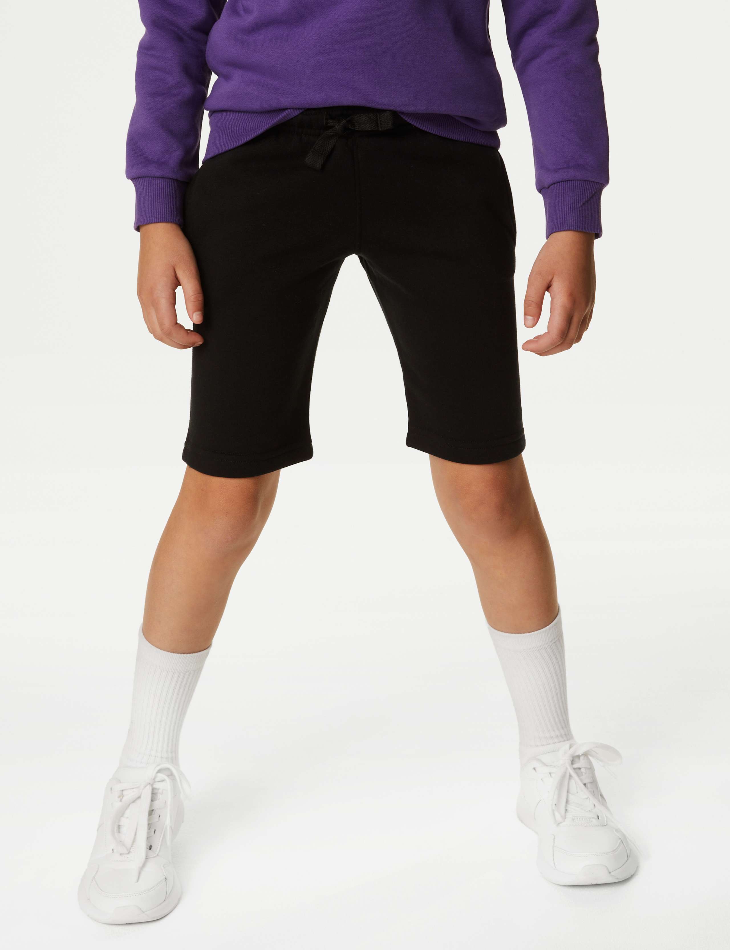 Cotton Plain Shorts (2-18 Yrs) 4 of 5