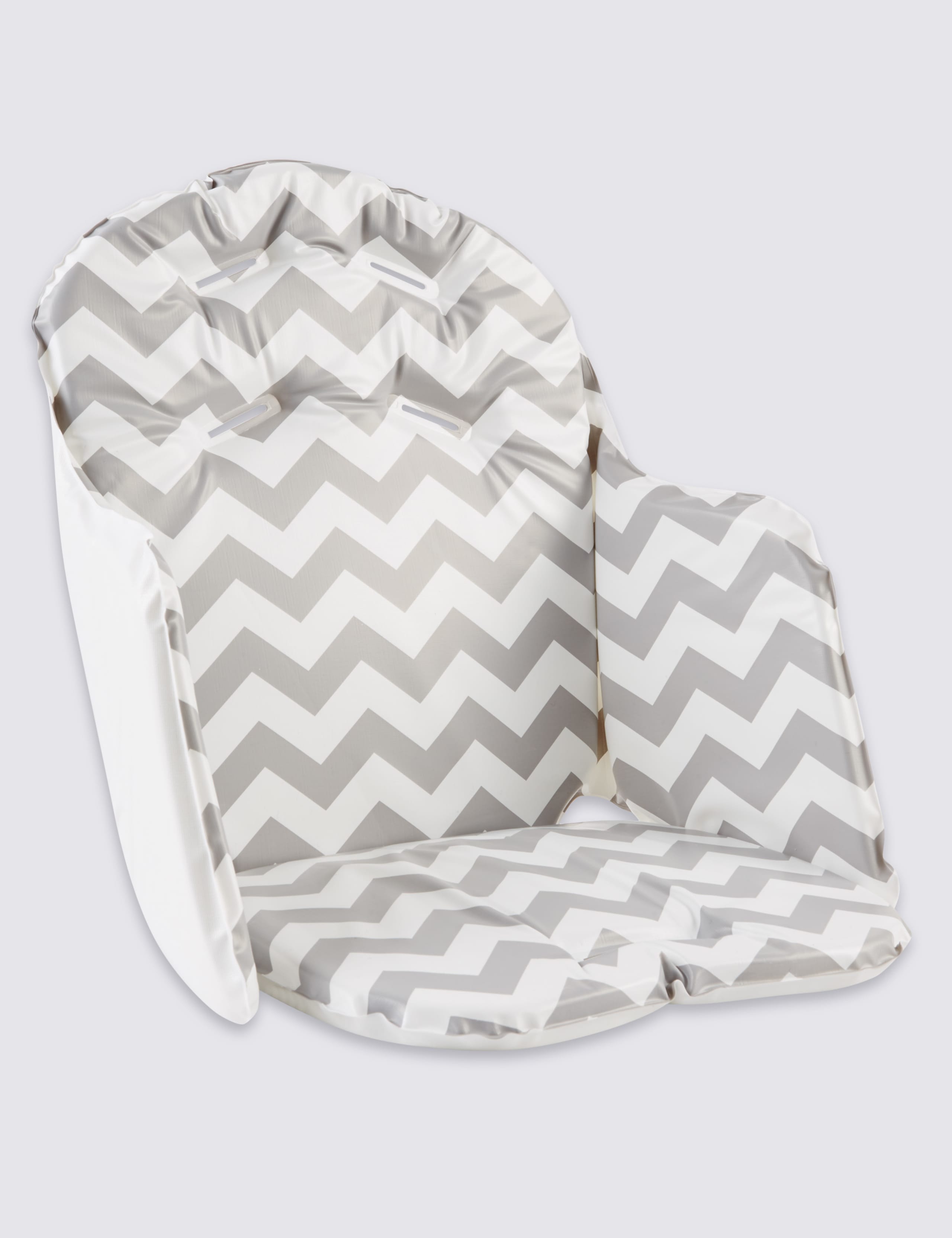 Chevron High Chair Cushion 1 of 2