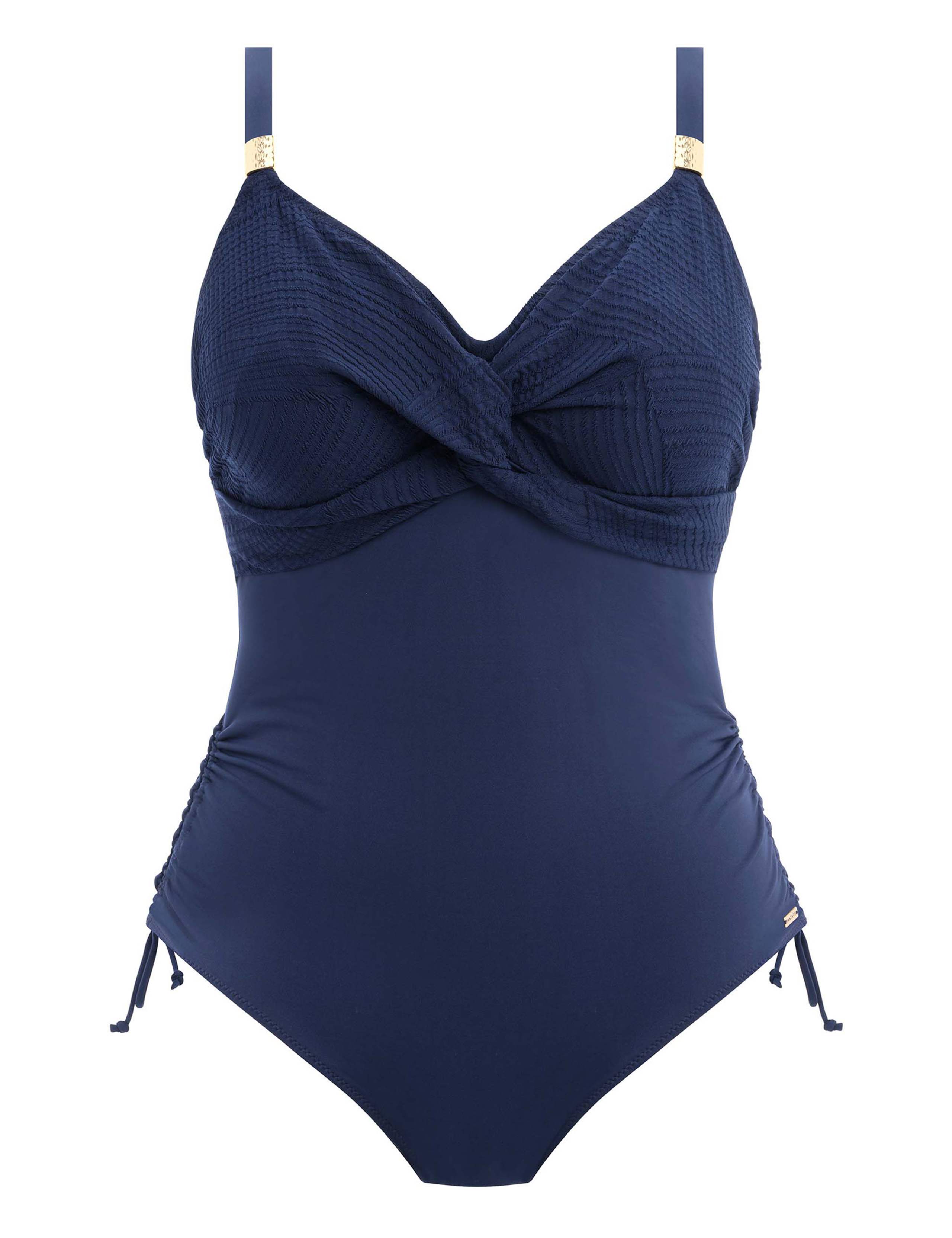 Ottawa Wired Twist Front Ruched Swimsuit 2 of 4