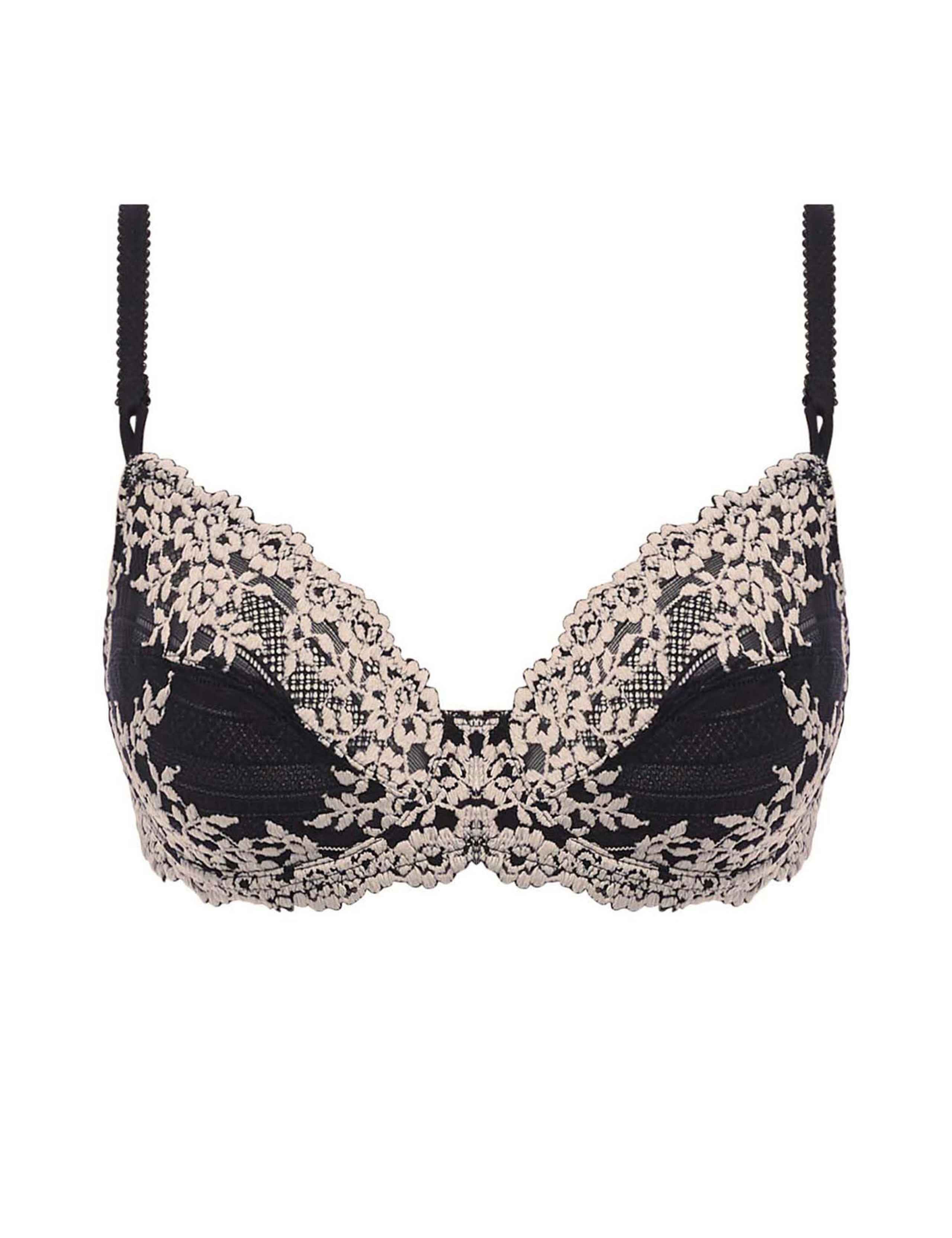 Embrace Floral Lace Wired Non-Padded Full Cup Bra C-E 2 of 4