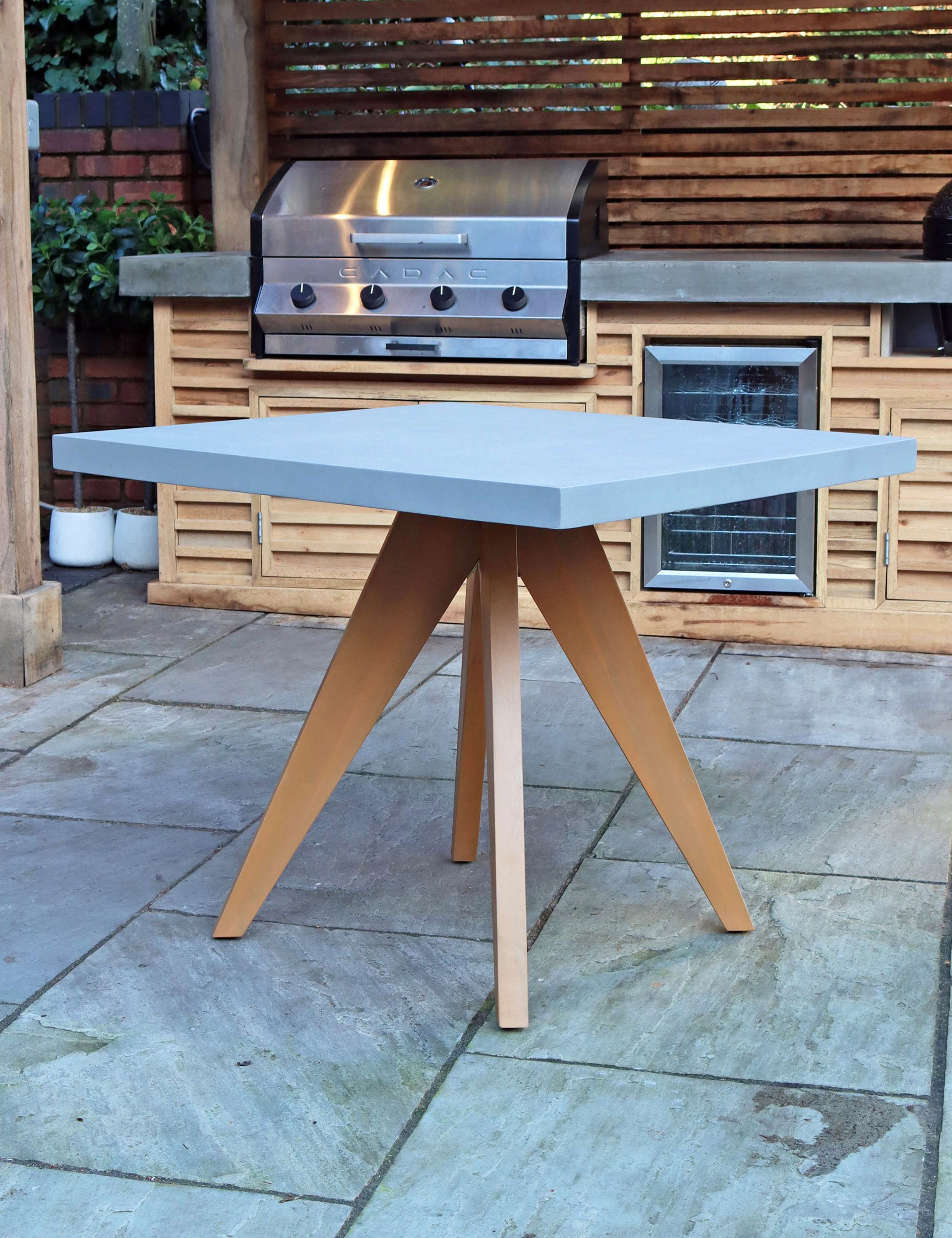 Luna 4 Seater Garden Table & Chairs 4 of 6