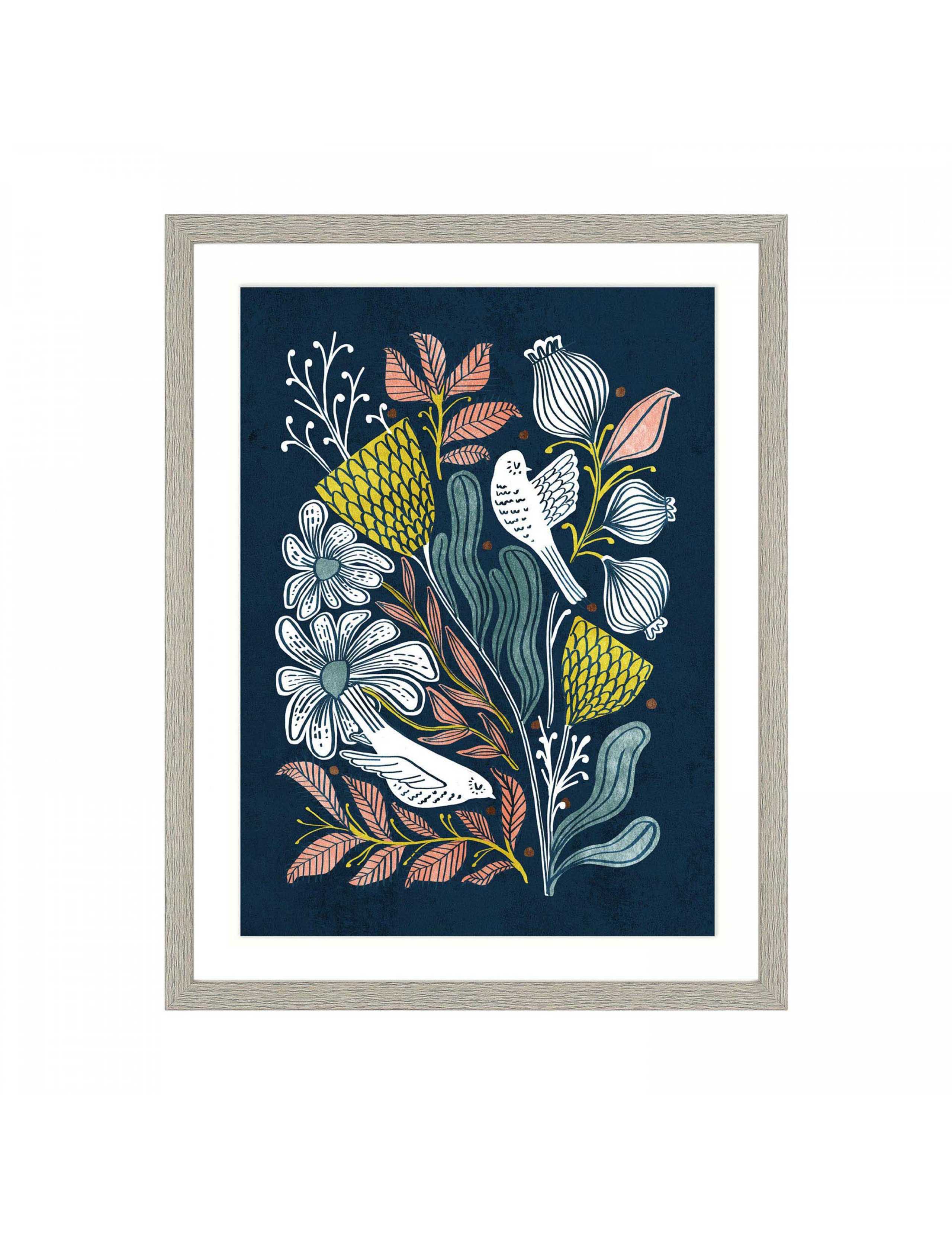 Melody Rectangle Framed Art | Gallery Direct | M&S
