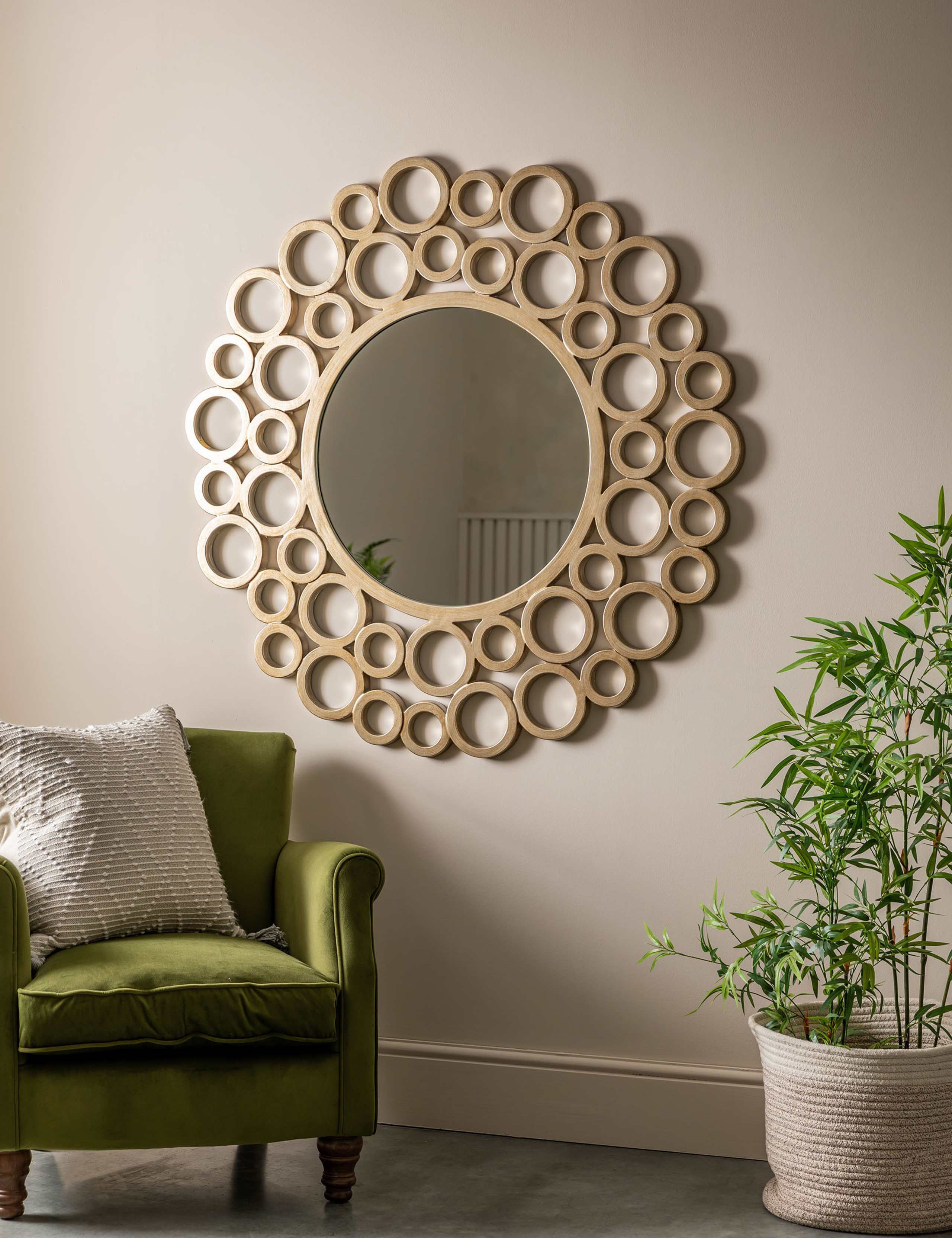 Wrakes Extra Large Wall Mirror 1 of 4