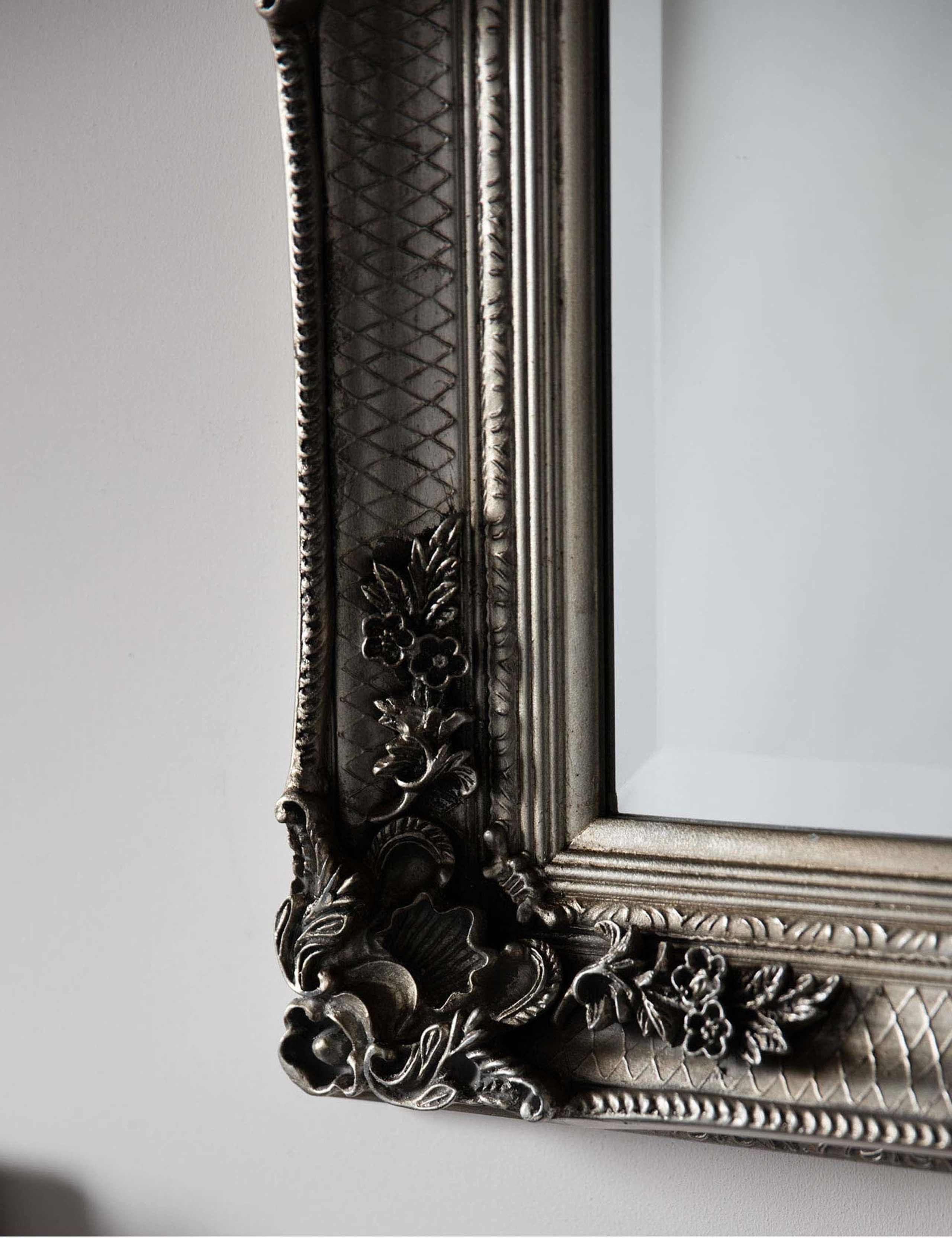 Abbey Extra Large Rectangular Wall Mirror 2 of 4