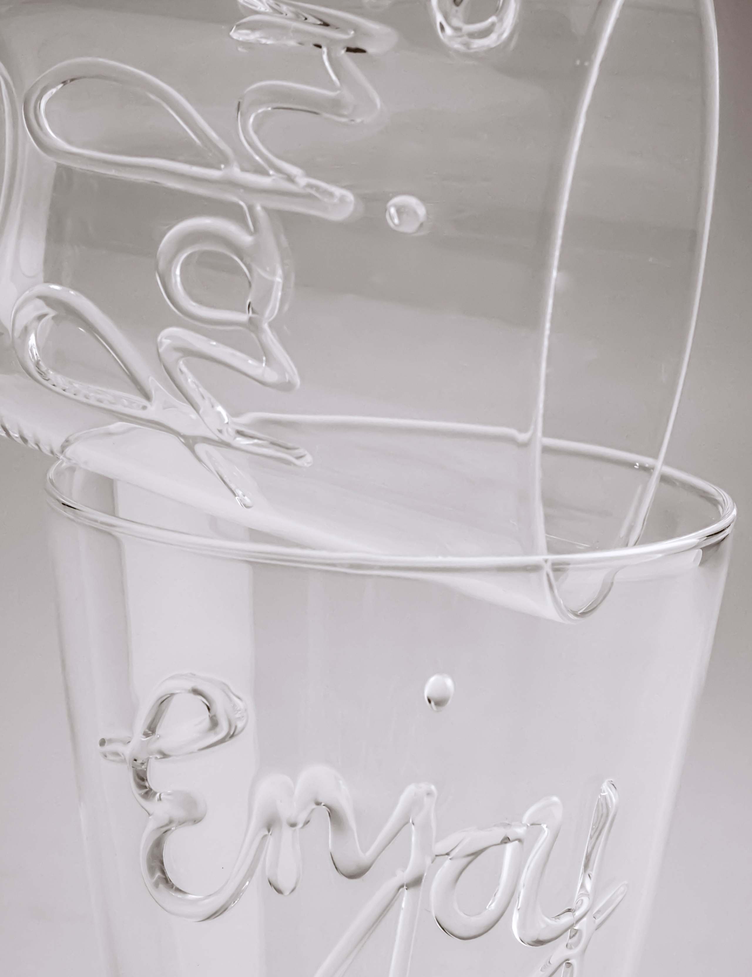 Set of 2 Enjoy Slogan Tumblers 3 of 4