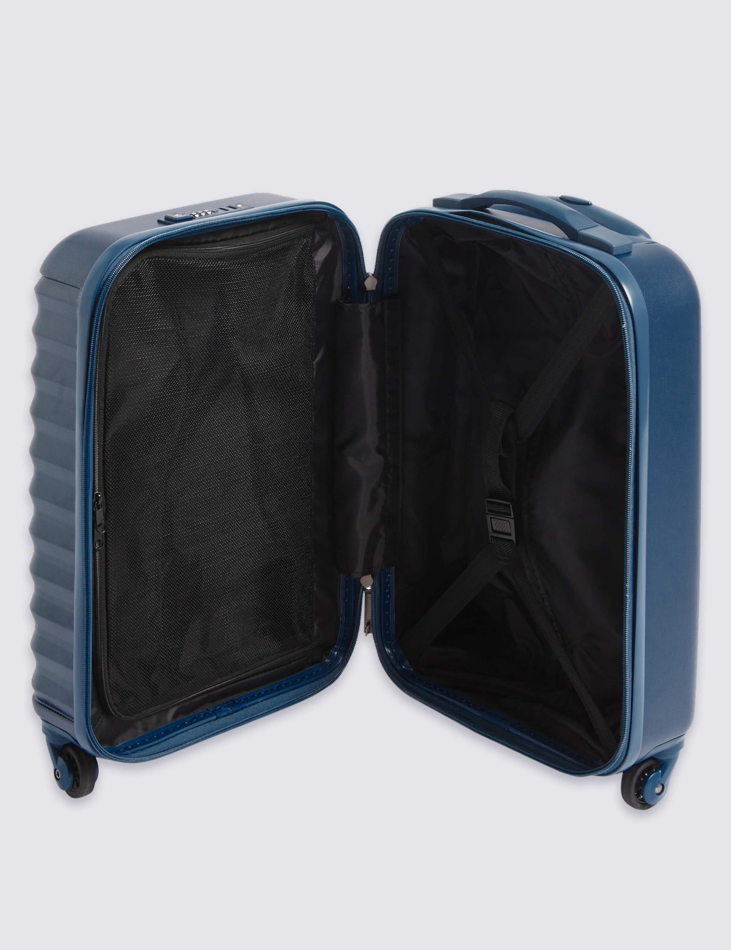 Cabin 4 Wheel Essential Hard Suitcase with Security Zip 1 of 7