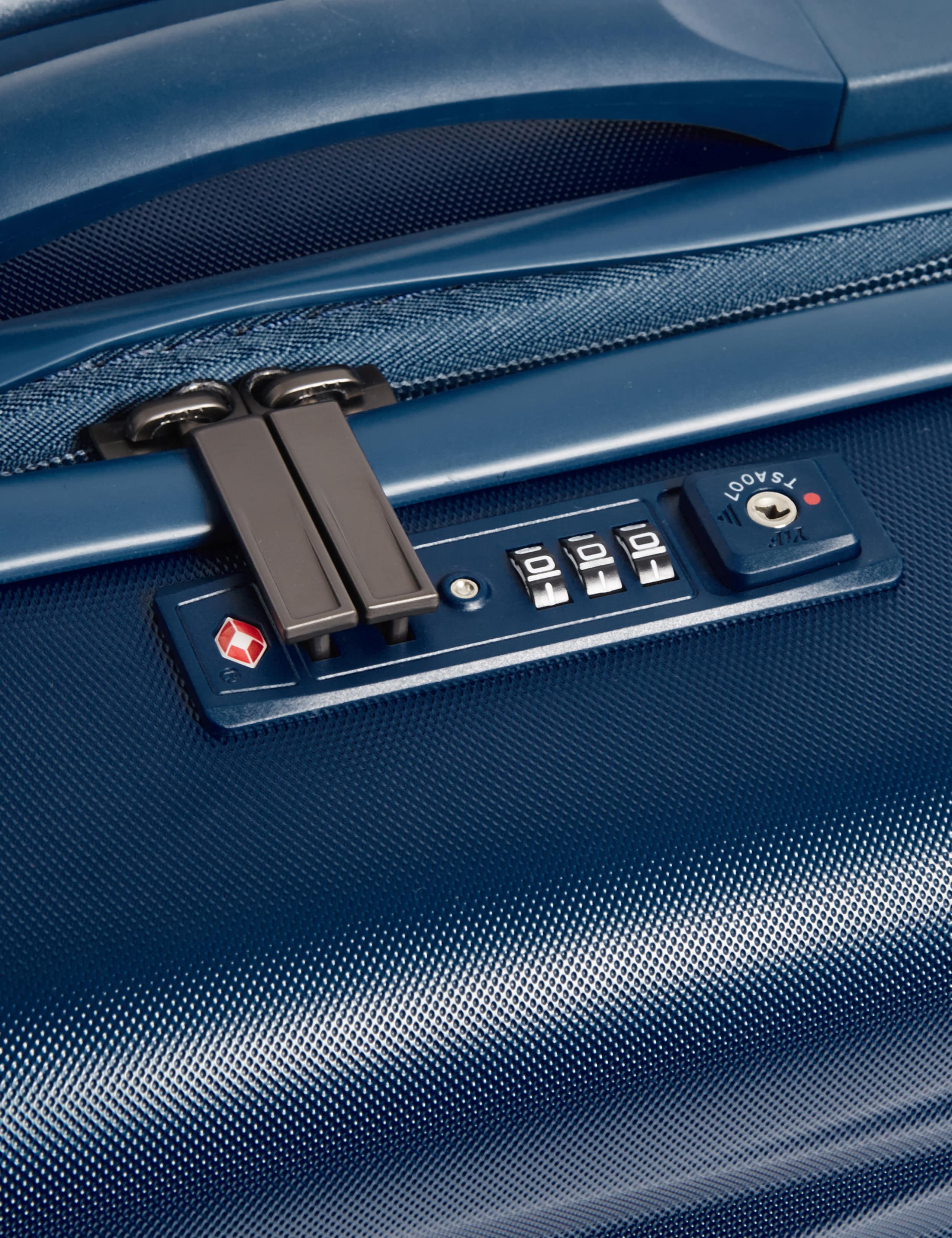 Cabin 4 Wheel Essential Hard Suitcase with Security Zip 5 of 7