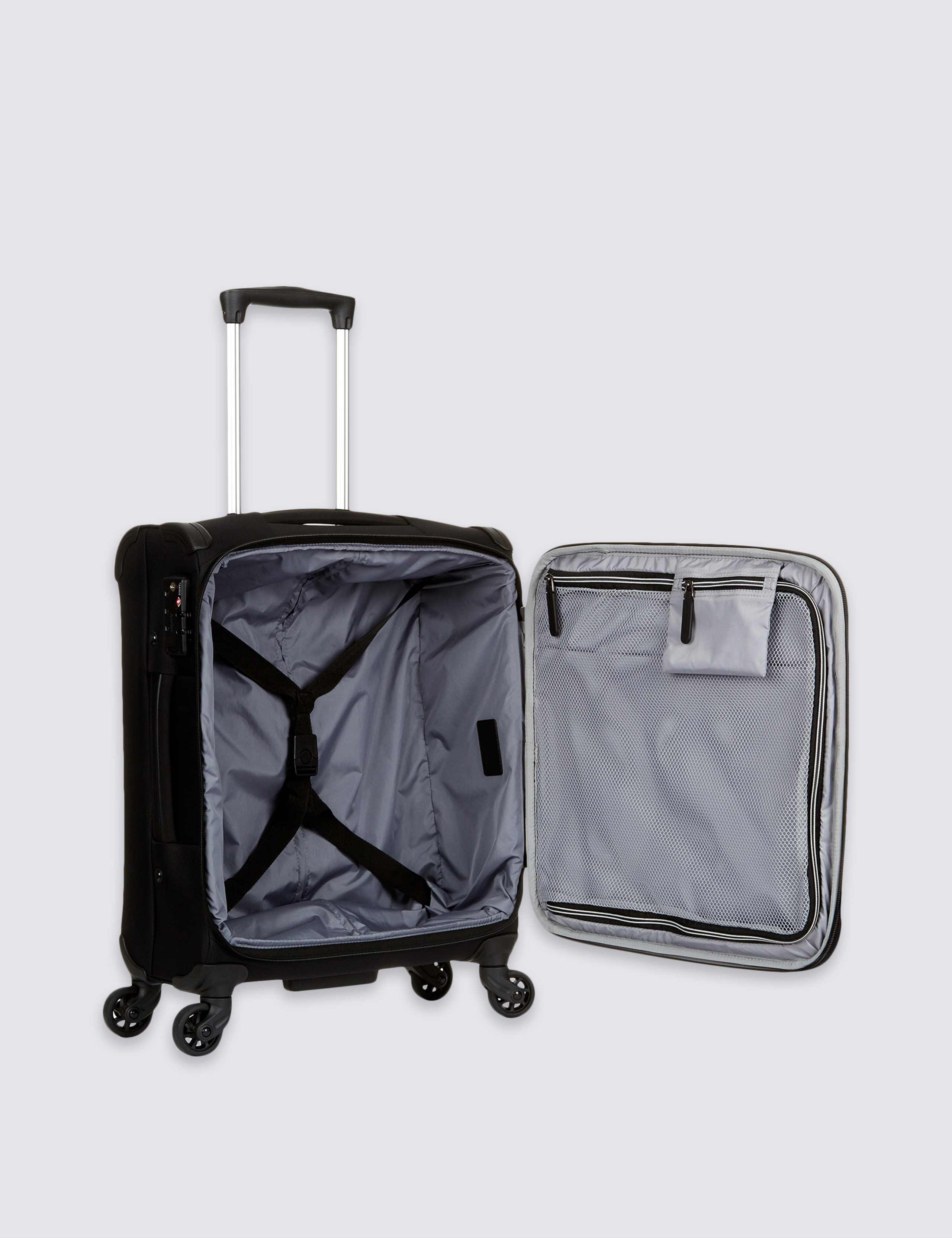 Delta 4 Wheel Cabin Suitcase 4 of 5