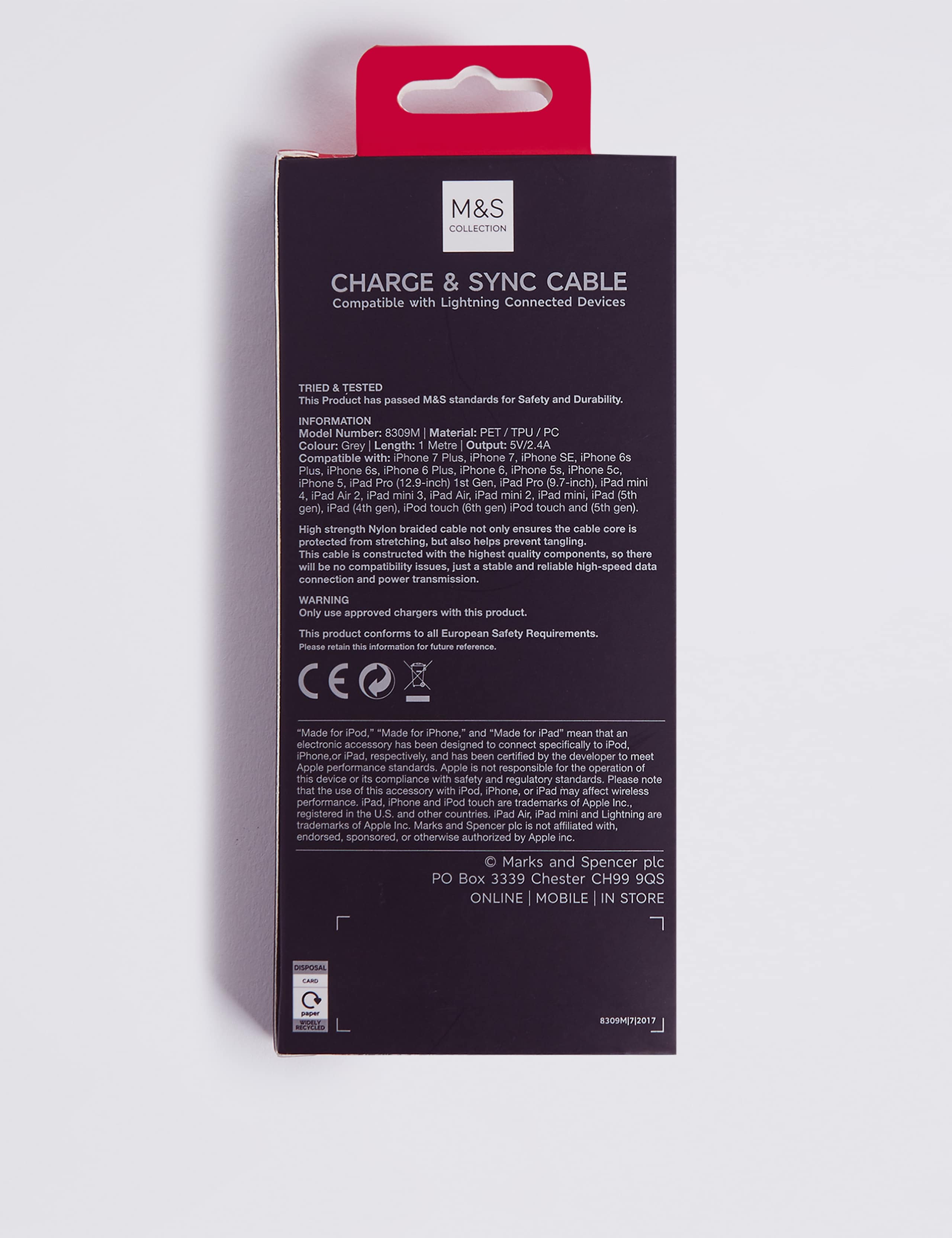 Lightning To USB Charging Cable 3 of 3