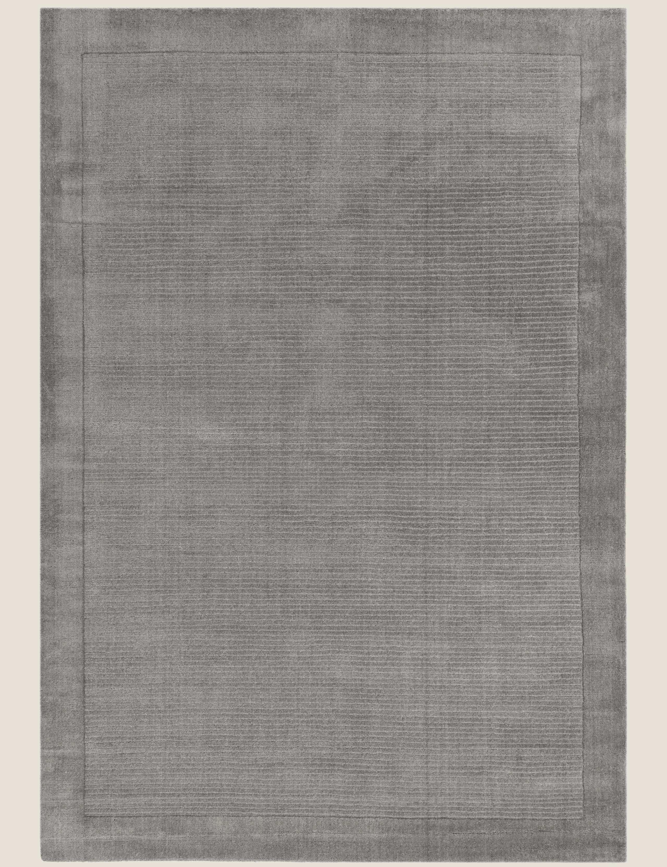 Wool Frame Border Rug 2 of 7