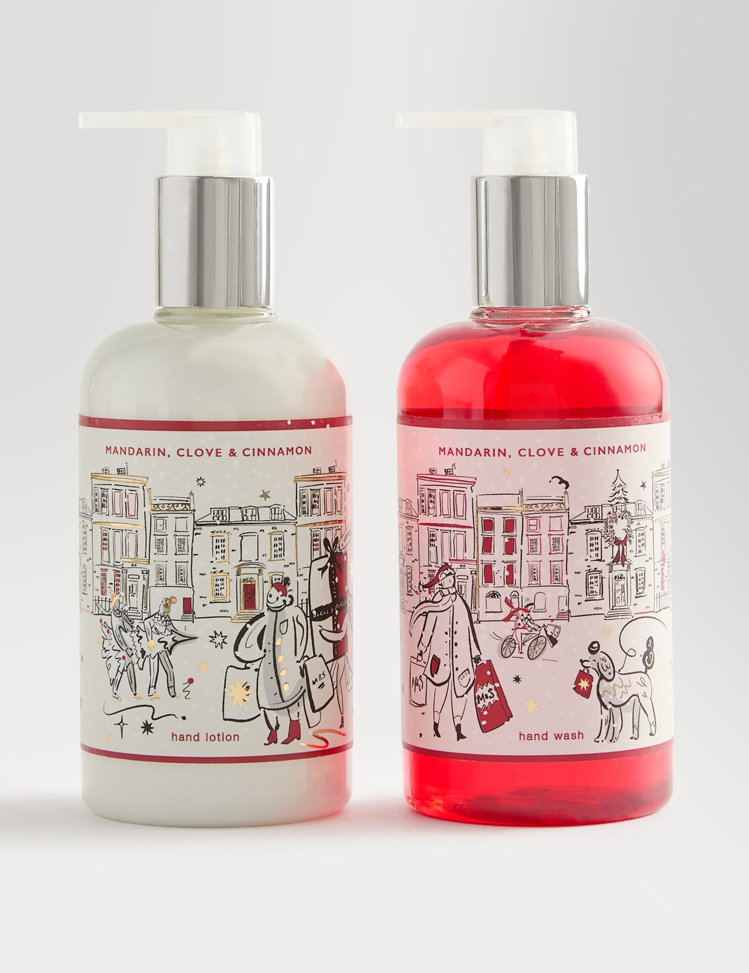 Mandarin, Clove & Cinnamon Hand Wash & Lotion Set 2 of 3