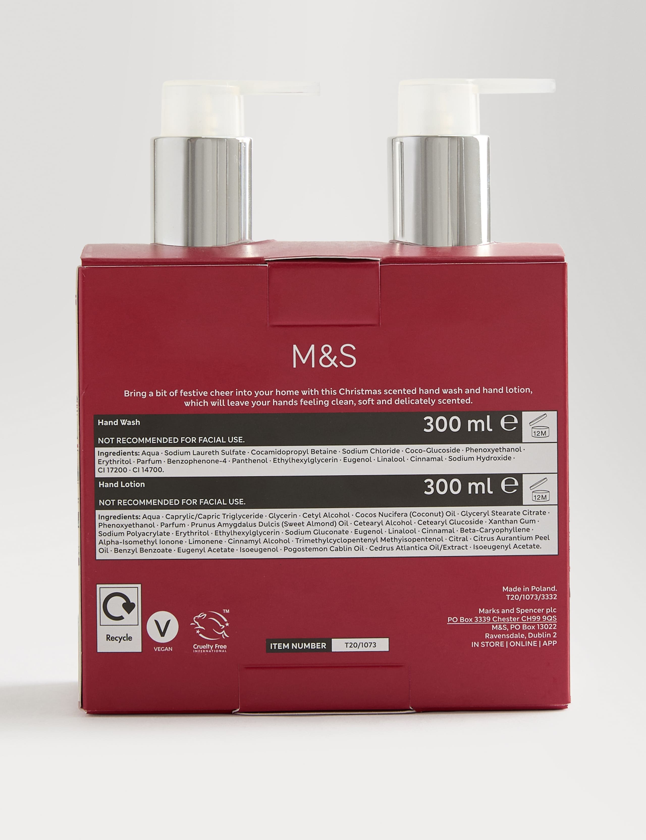 Mandarin, Clove & Cinnamon Hand Wash & Lotion Set 3 of 3