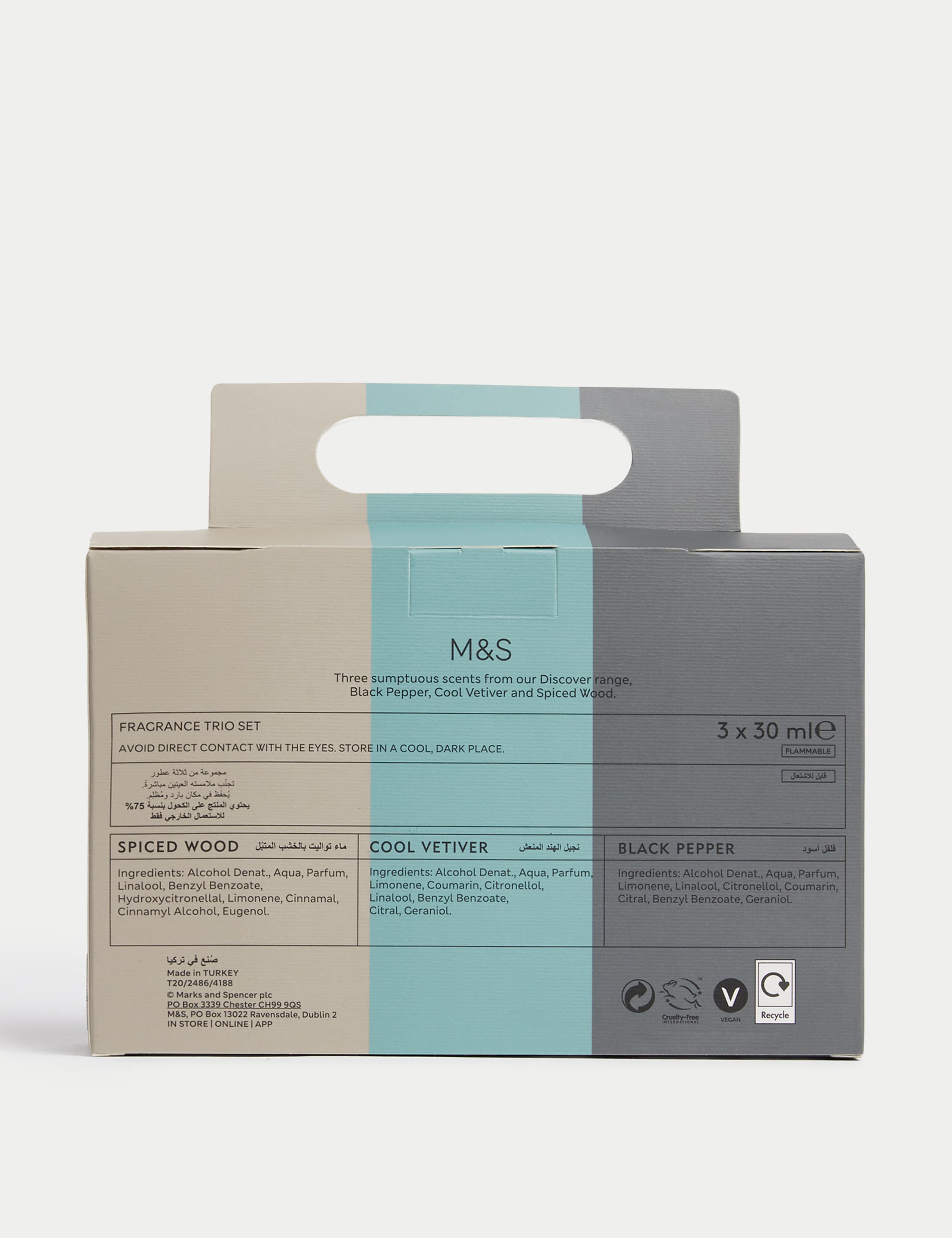 Eau de Toilette Trio Gift Set 3 of 3