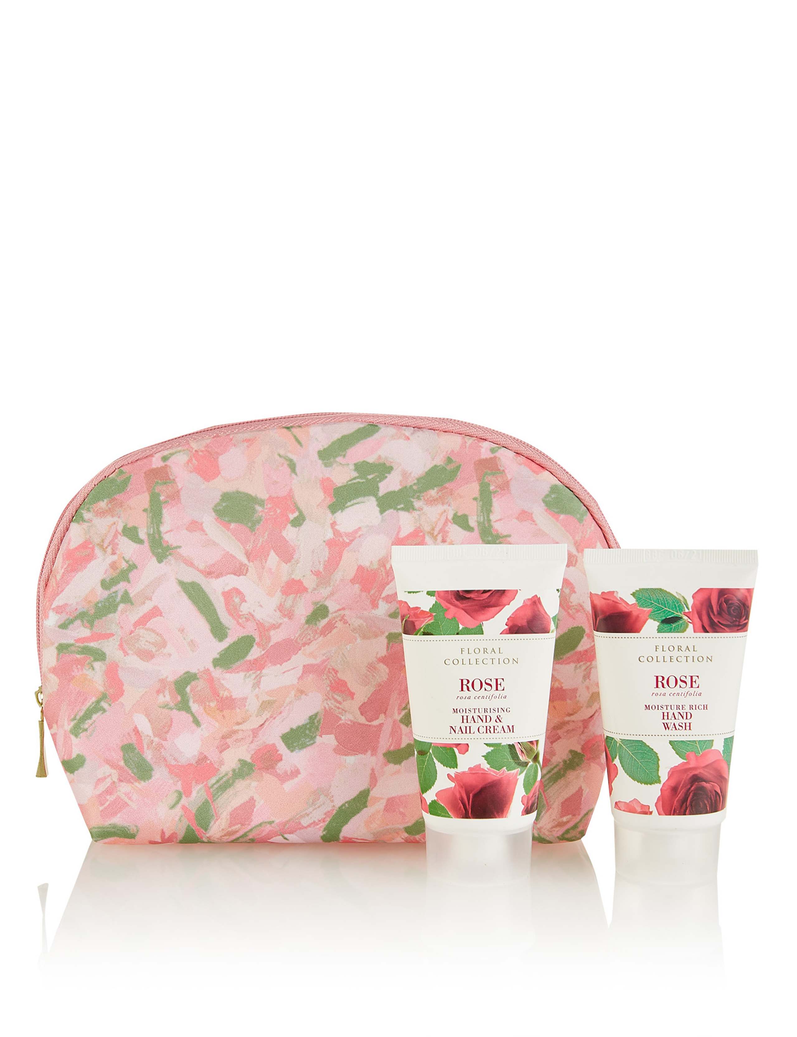 Rose Cosmetic Purse Gift Set 1 of 3