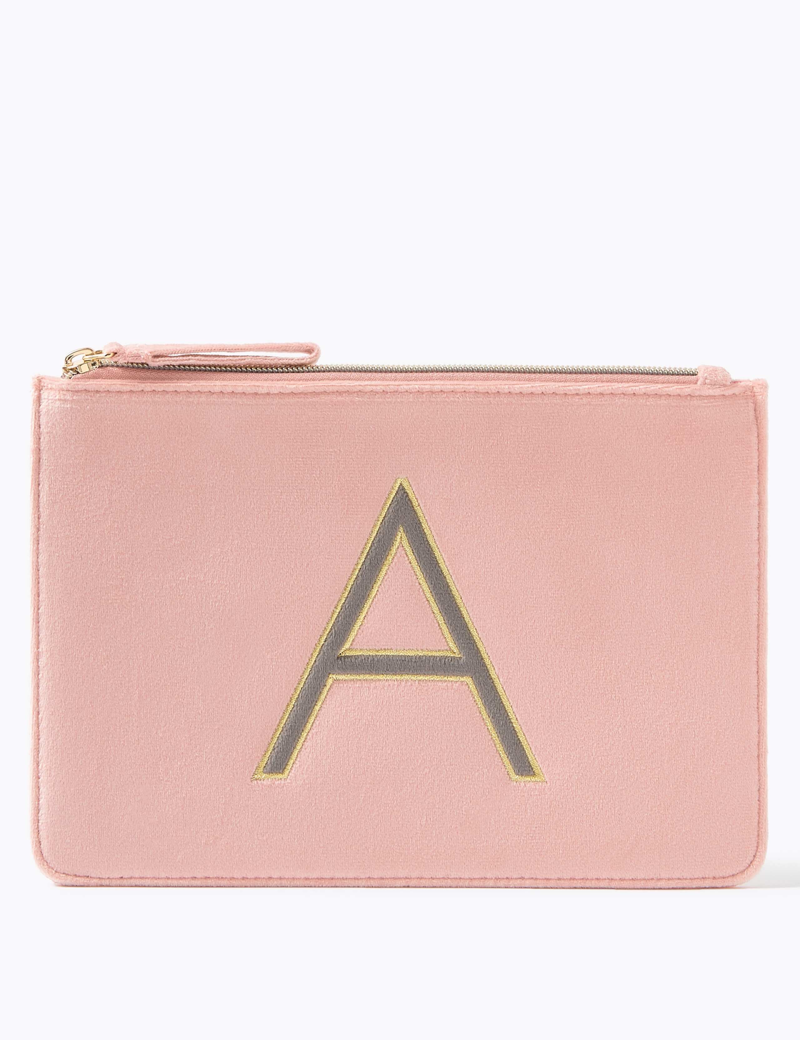 Alphabet Velvet Pouch 1 of 6