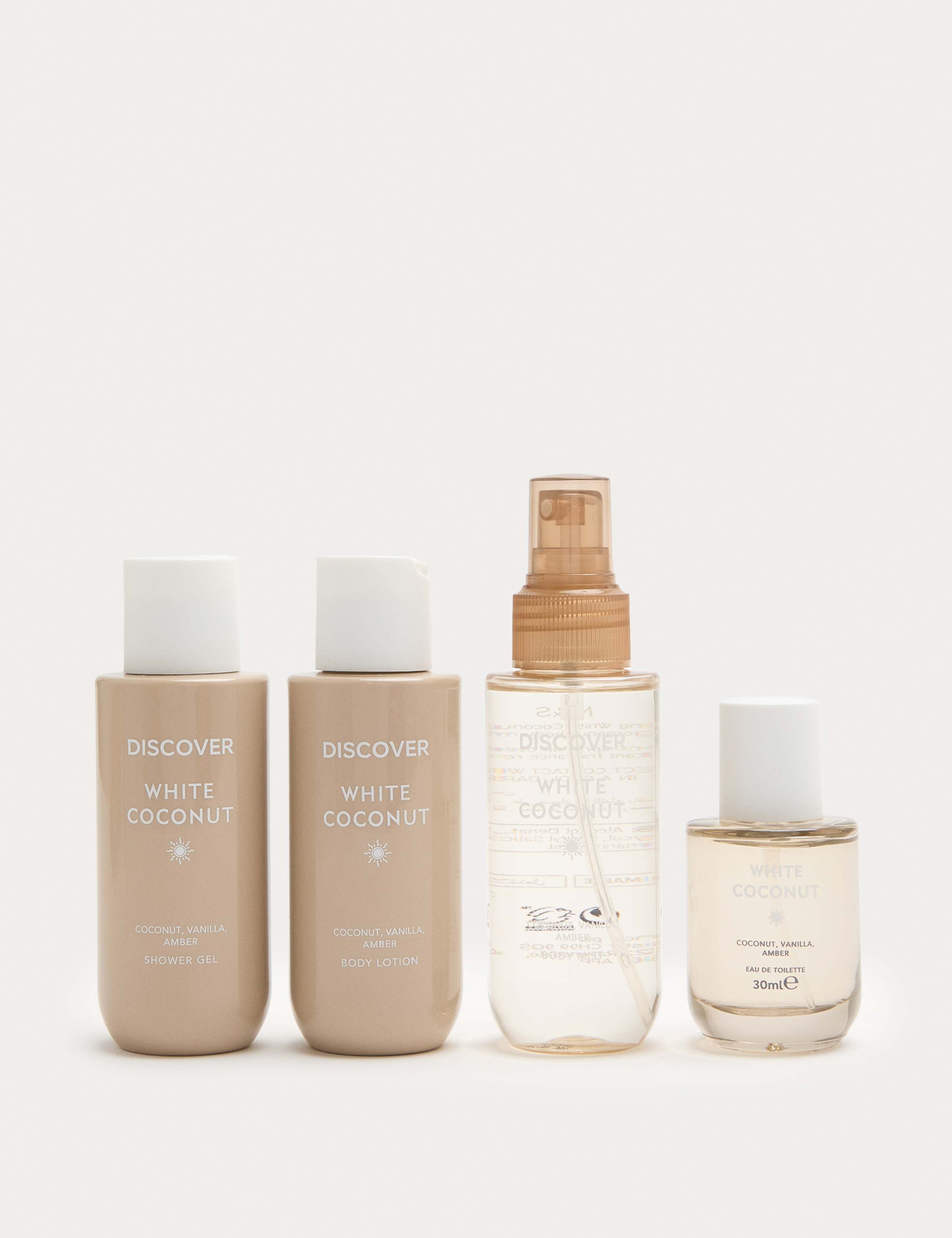 White Coconut Gift Set 4 of 5