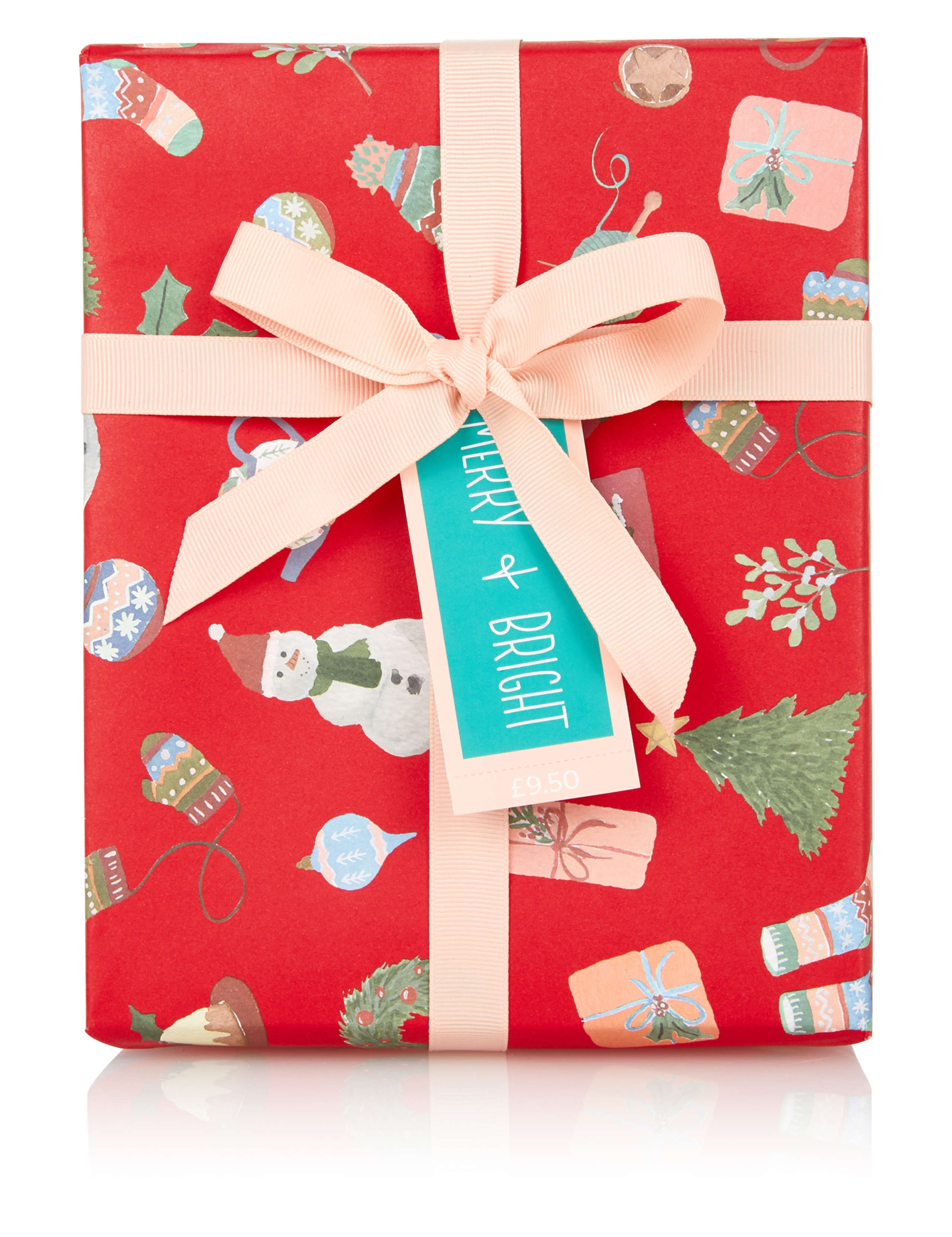 Large Merry & Bright Wrapped Beauty Gift 3 of 3