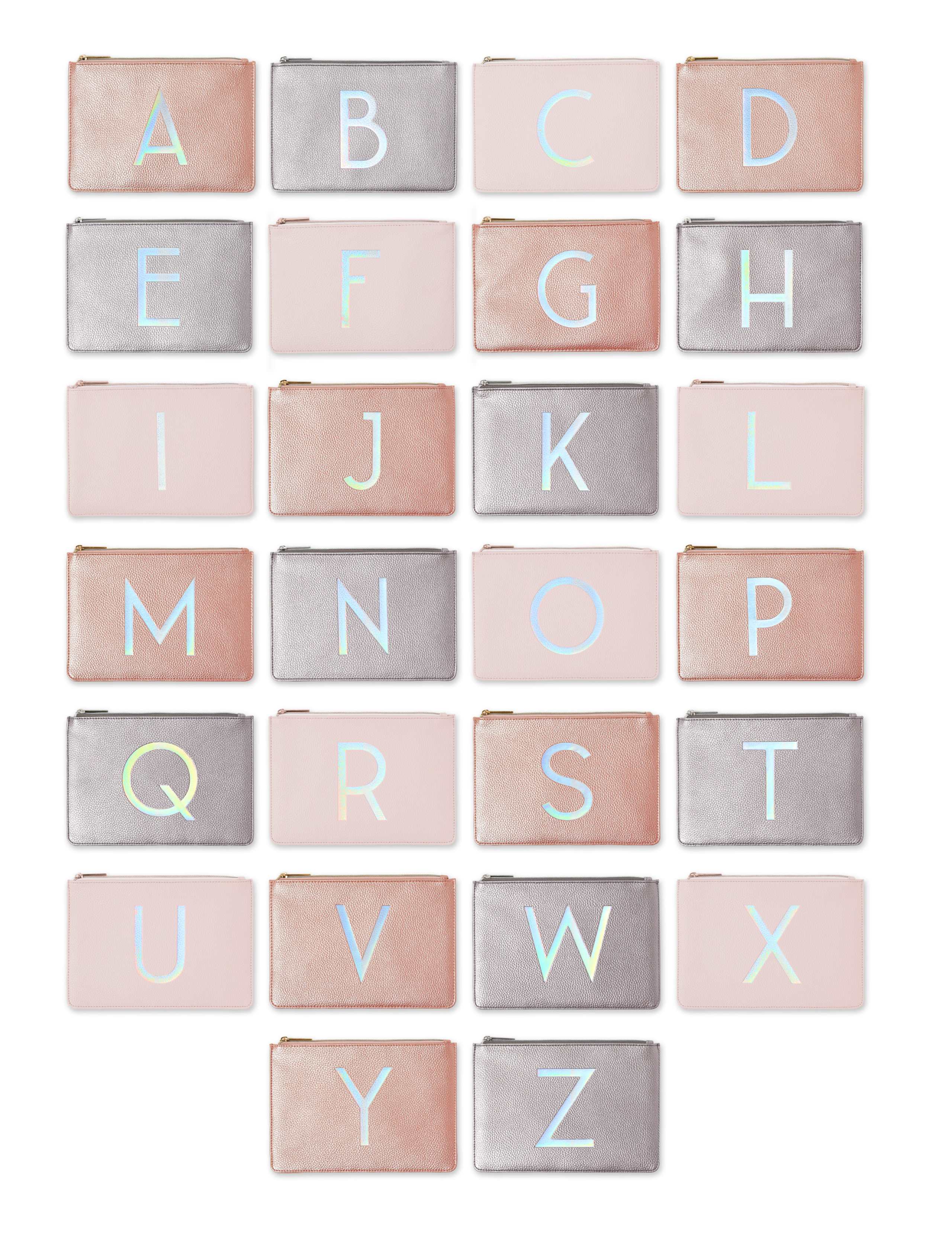 Alphabet Make Up Pouch 4 of 5