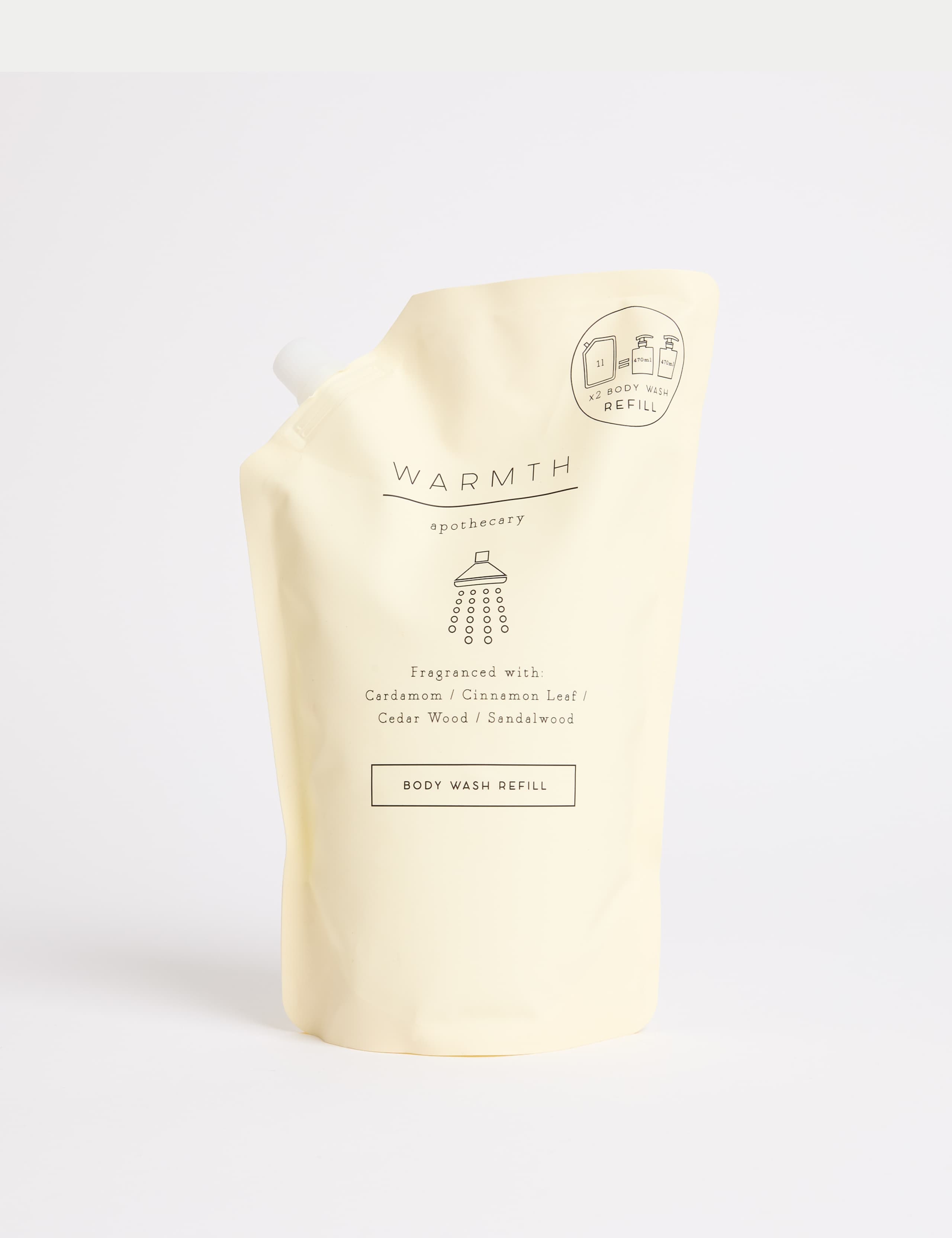 Warmth Body Wash Refill 1L 1 of 2