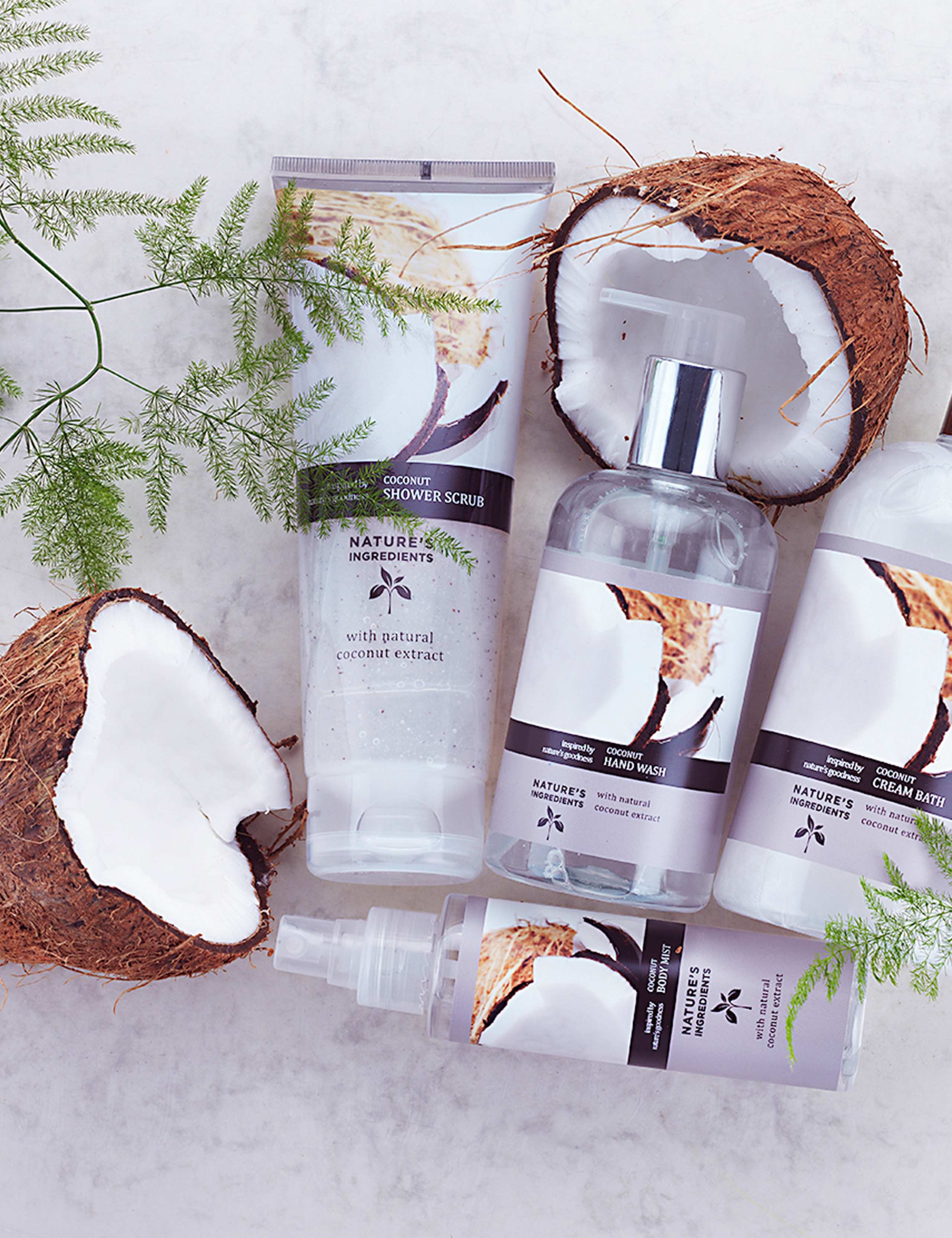 Coconut Bath Cream 500ml 2 of 2
