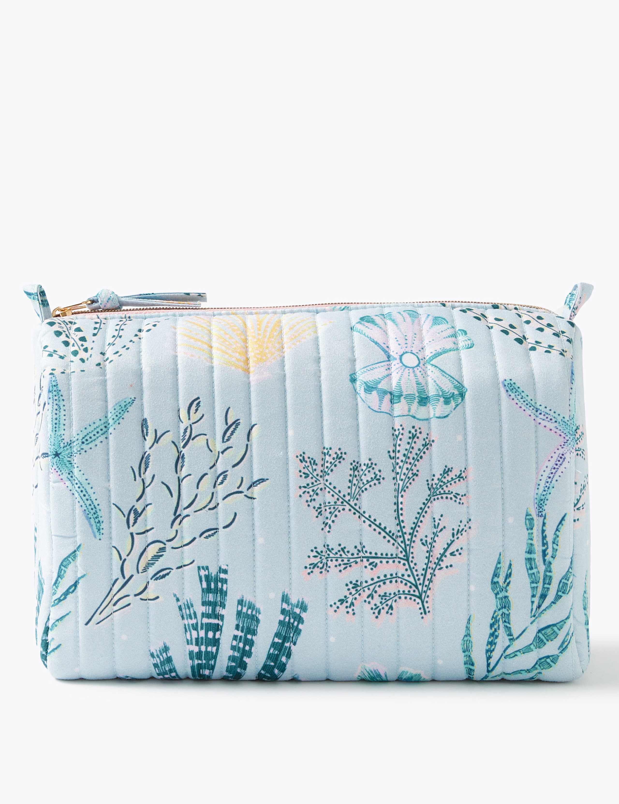 Ocean Print Make-Up Wash Bag 1 of 3