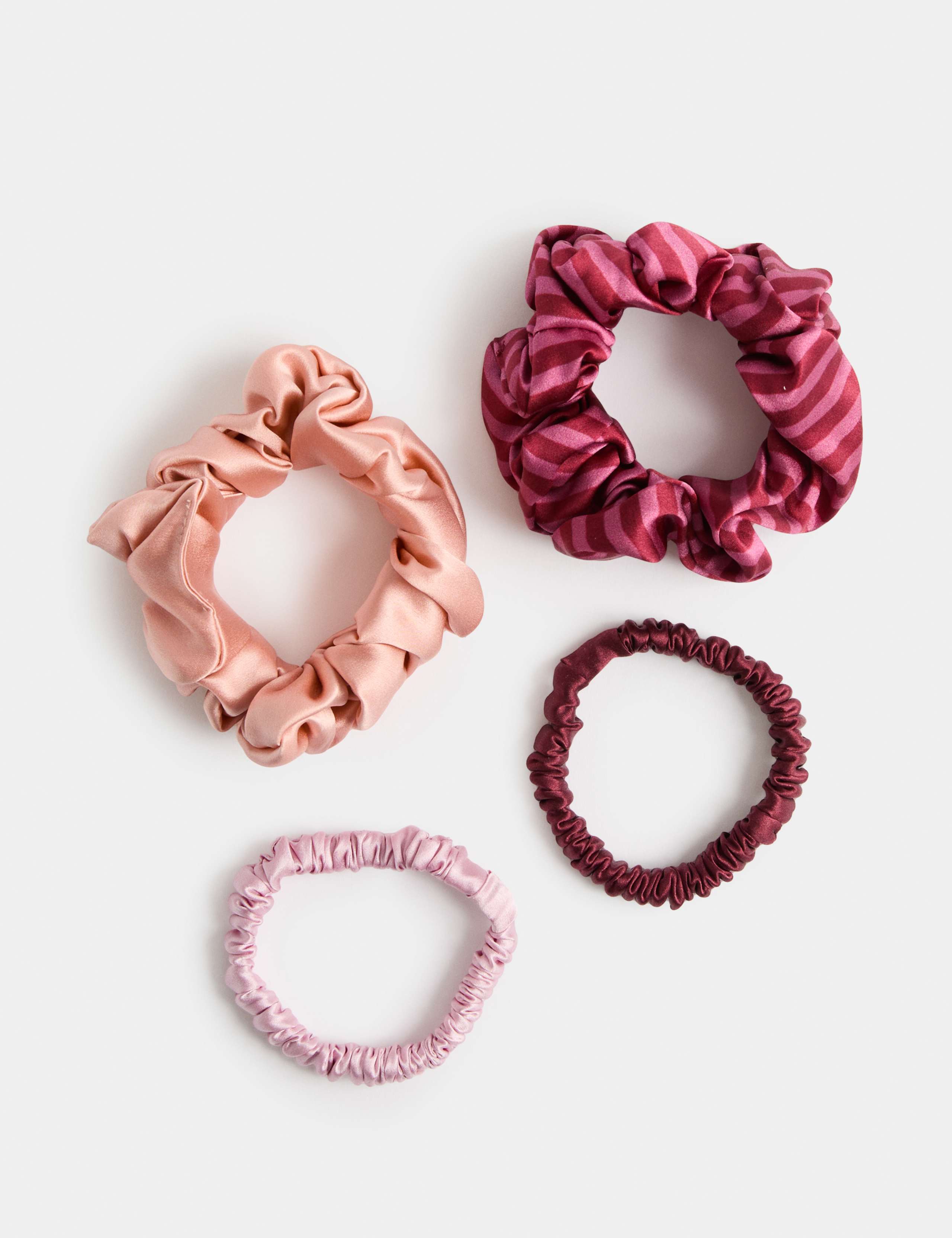 Silk Scrunchie Set 2 of 5