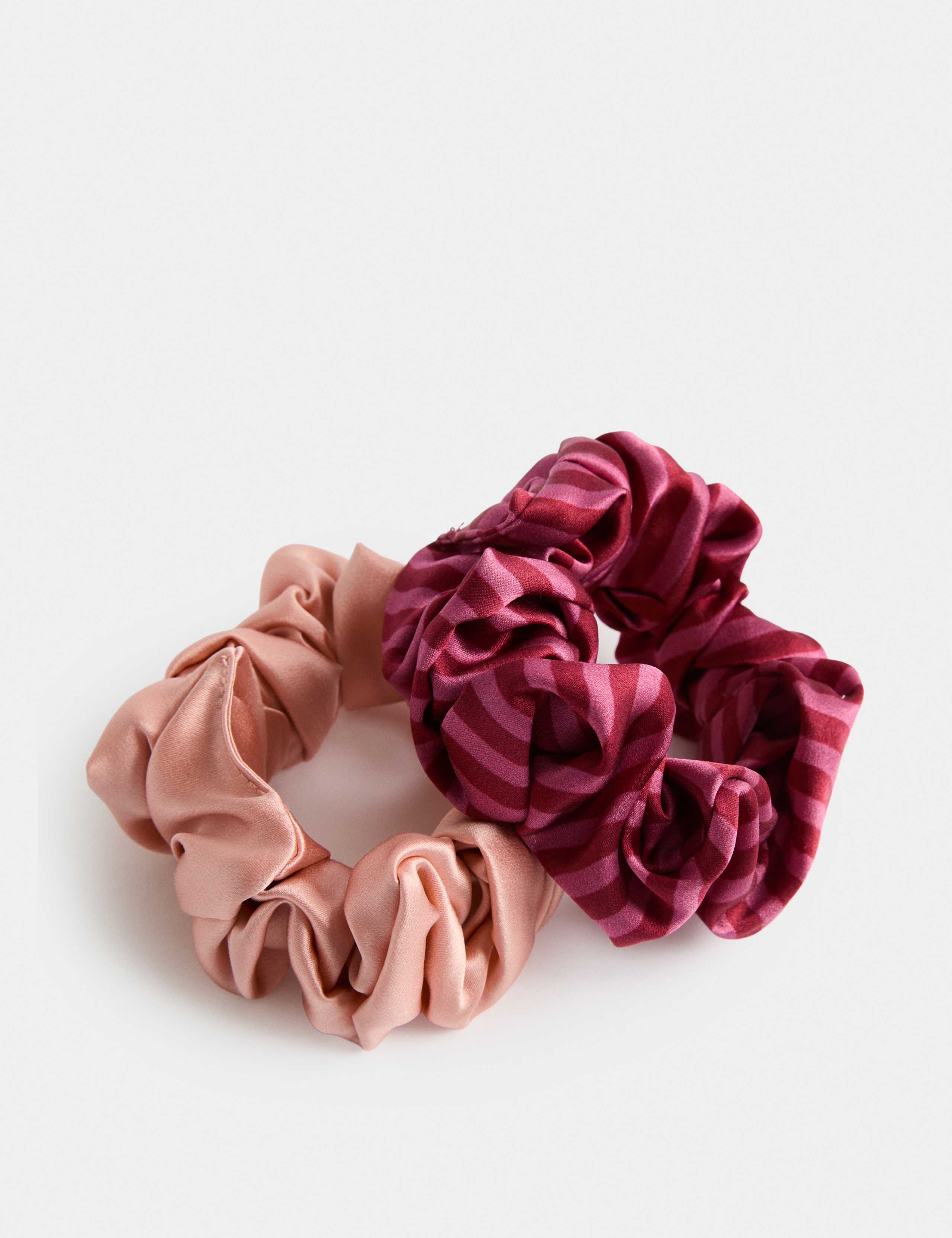 Silk Scrunchie Set 3 of 5