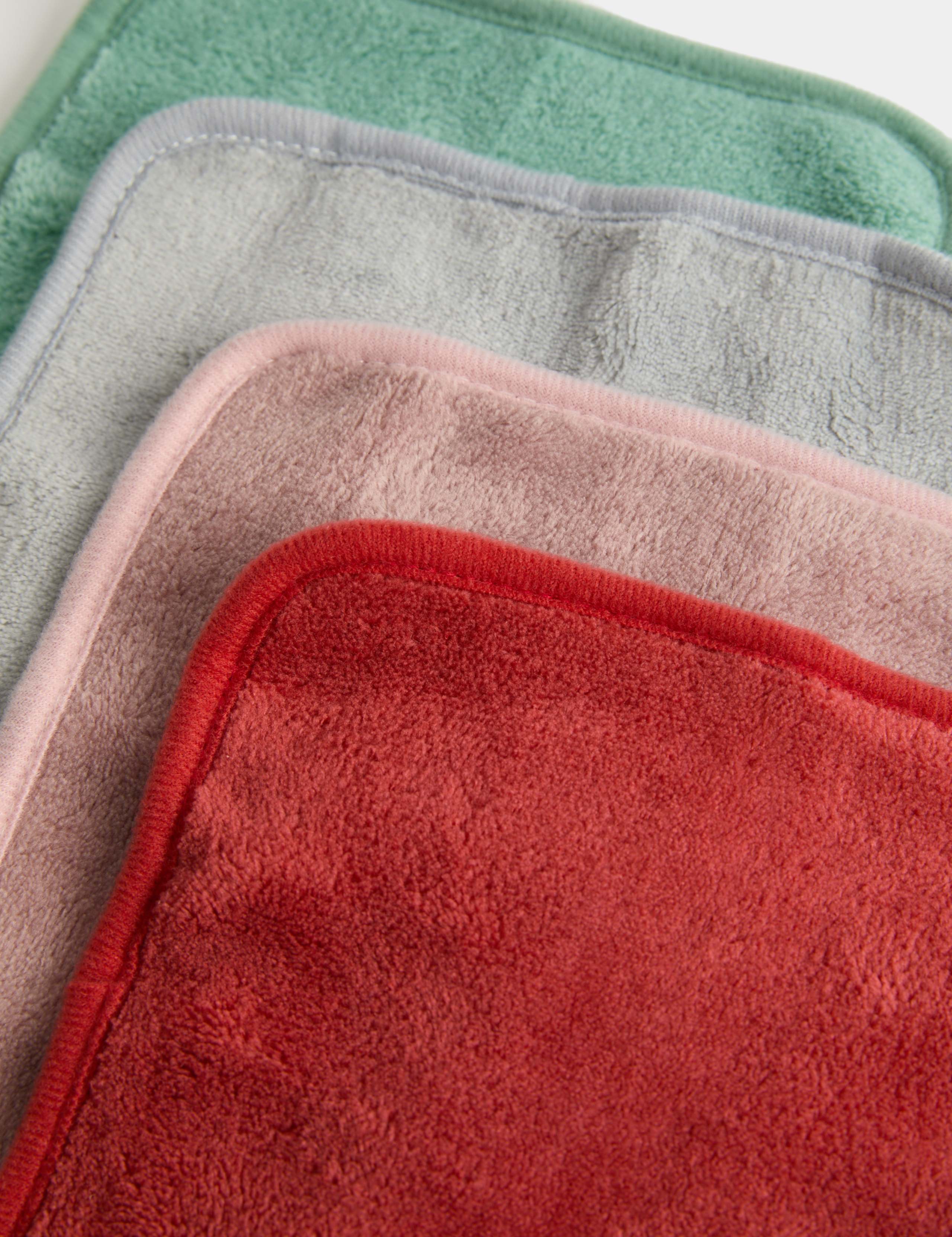 4 Pack Super Soft Reusable Face Wash Cloths 3 of 4