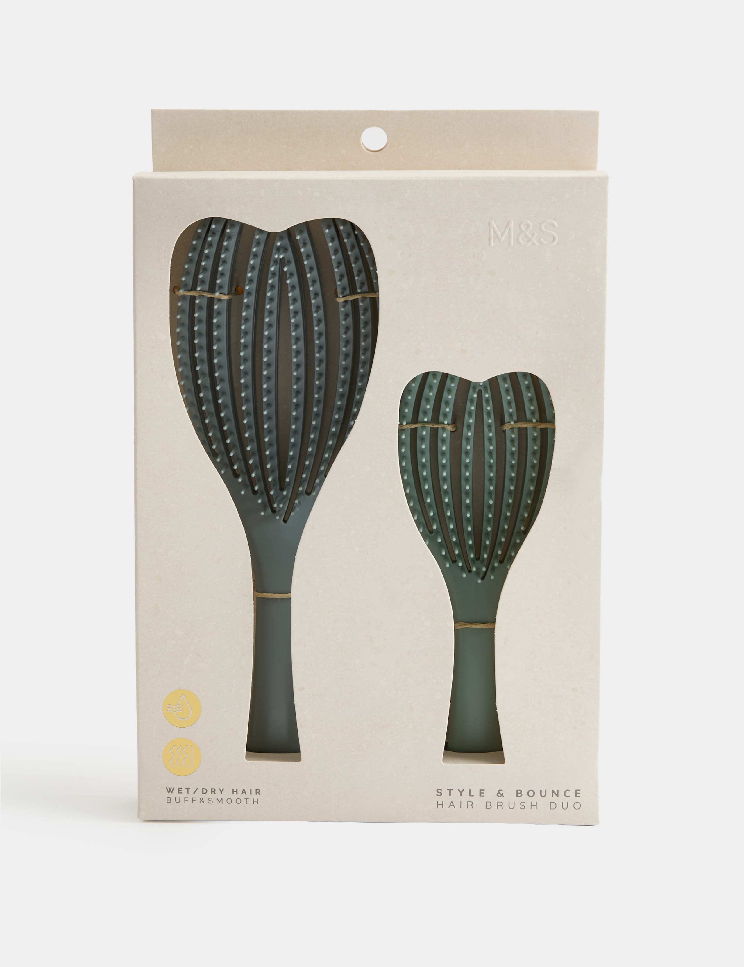2 Pack Hair Brushes 2 of 3