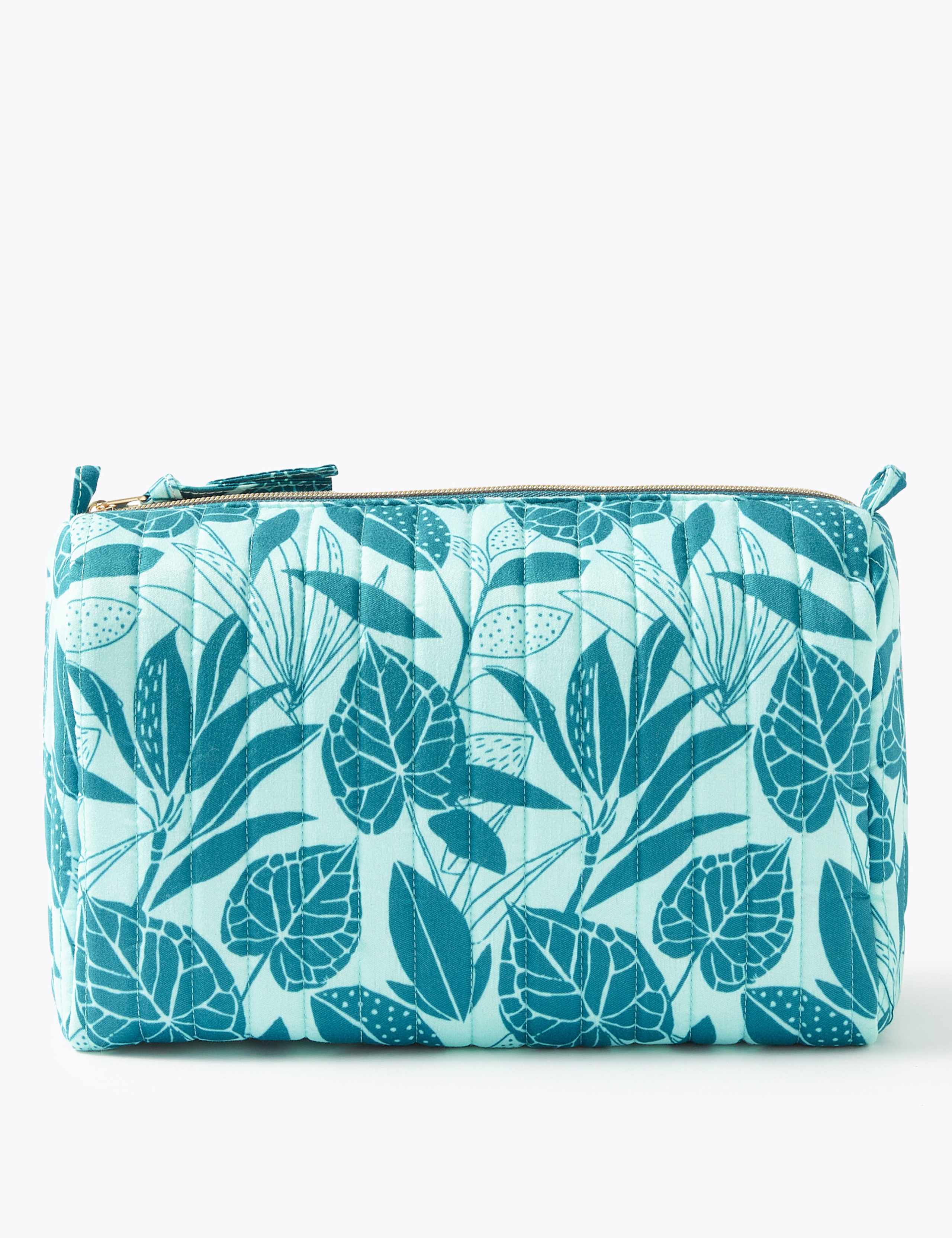 Leaf Print Make-Up Wash Bag 1 of 3