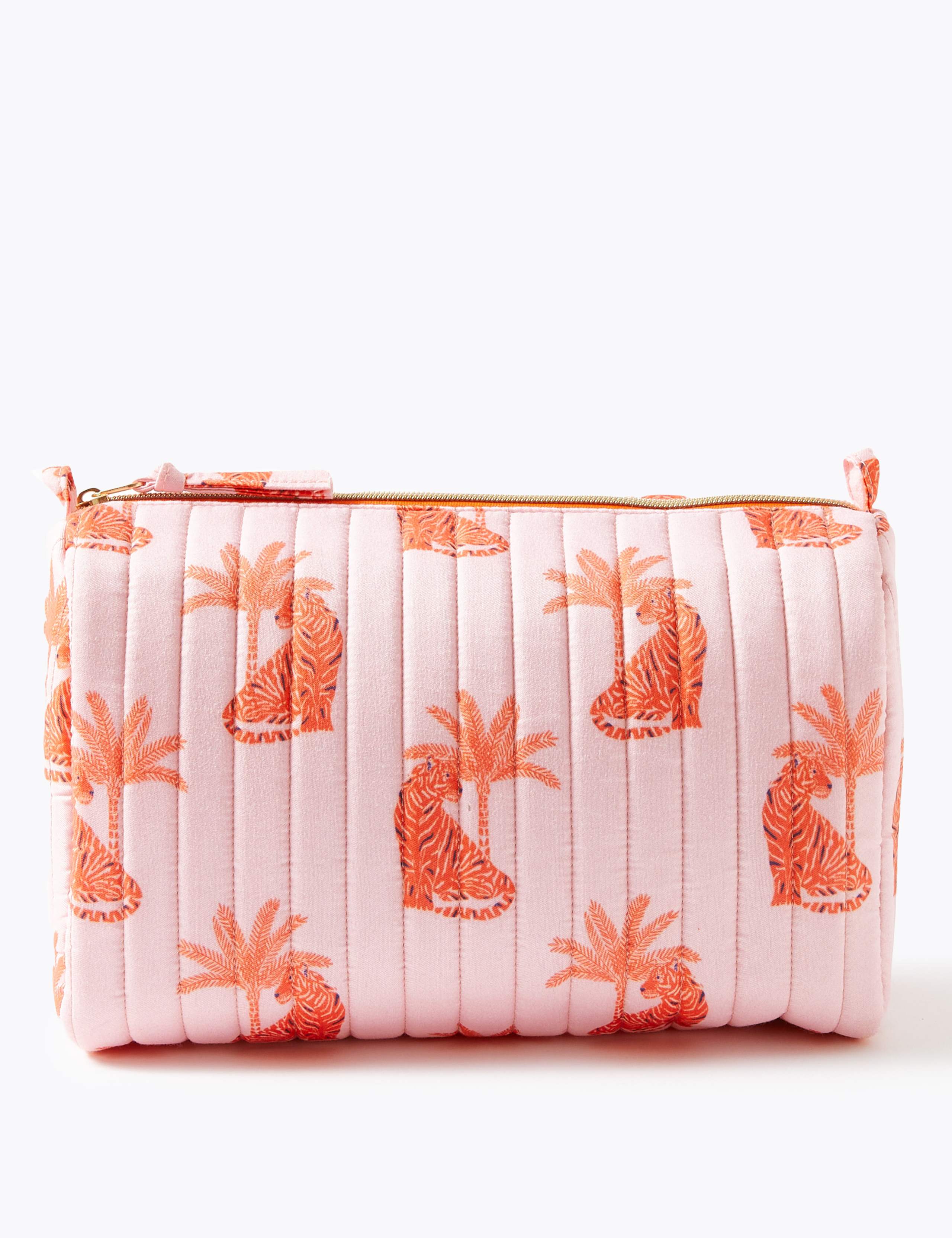 Tiger Print Make-Up Wash Bag 1 of 3