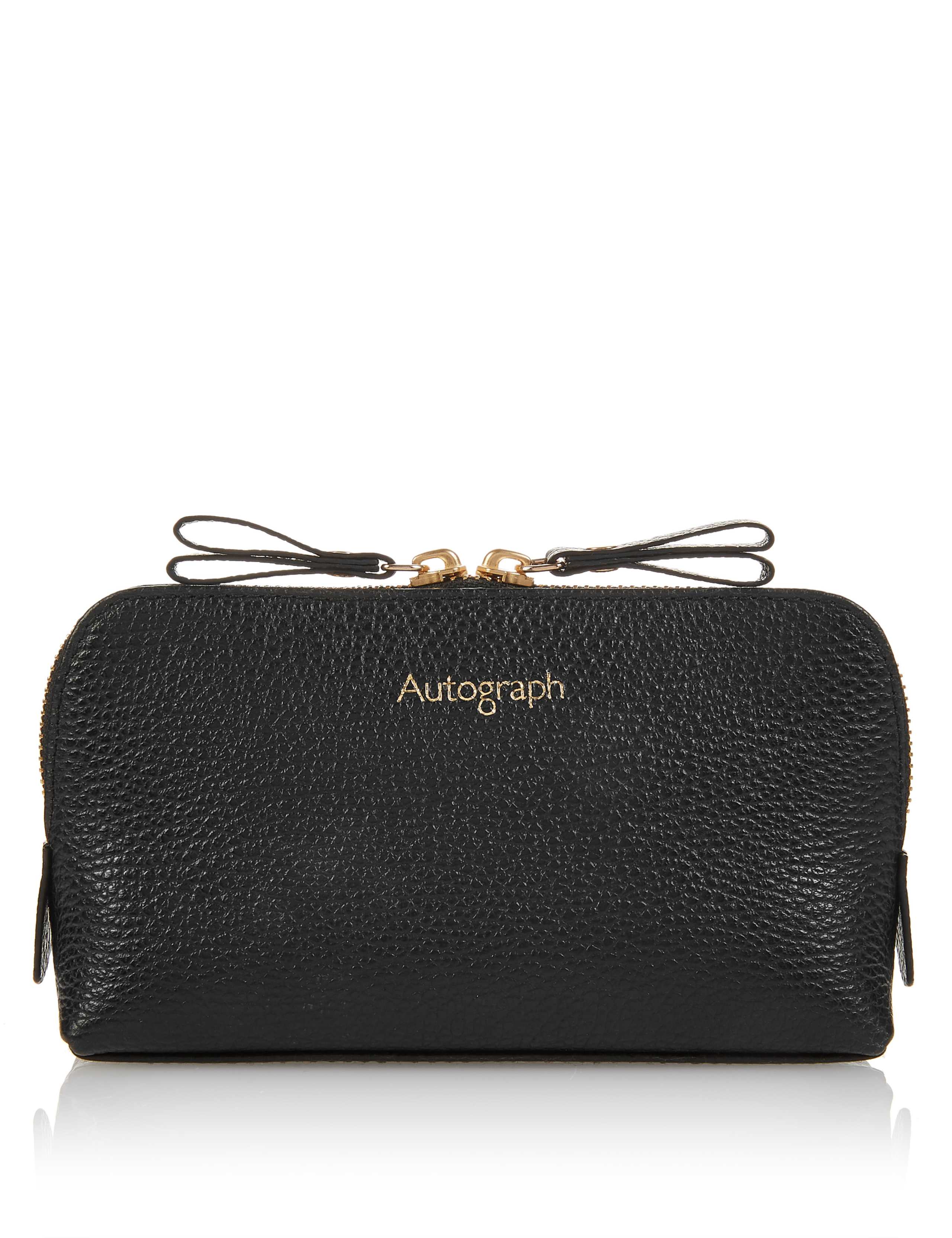 Luxury Leather Cosmetic Purse 1 of 2