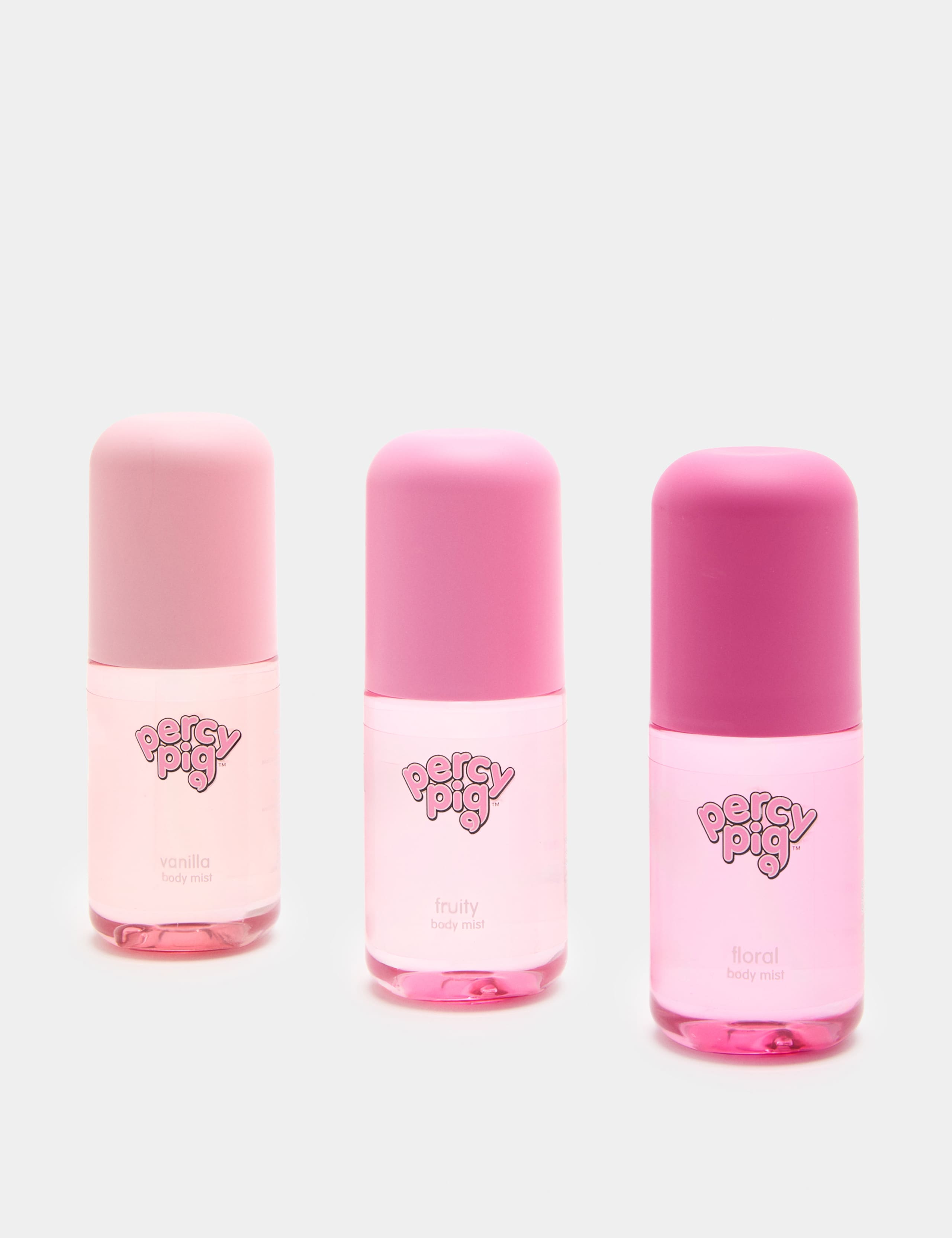 Set of 7 Mini Nail Polishes 5ml | Percy Pig™ Body Mist Trio 100ml 2 of 3