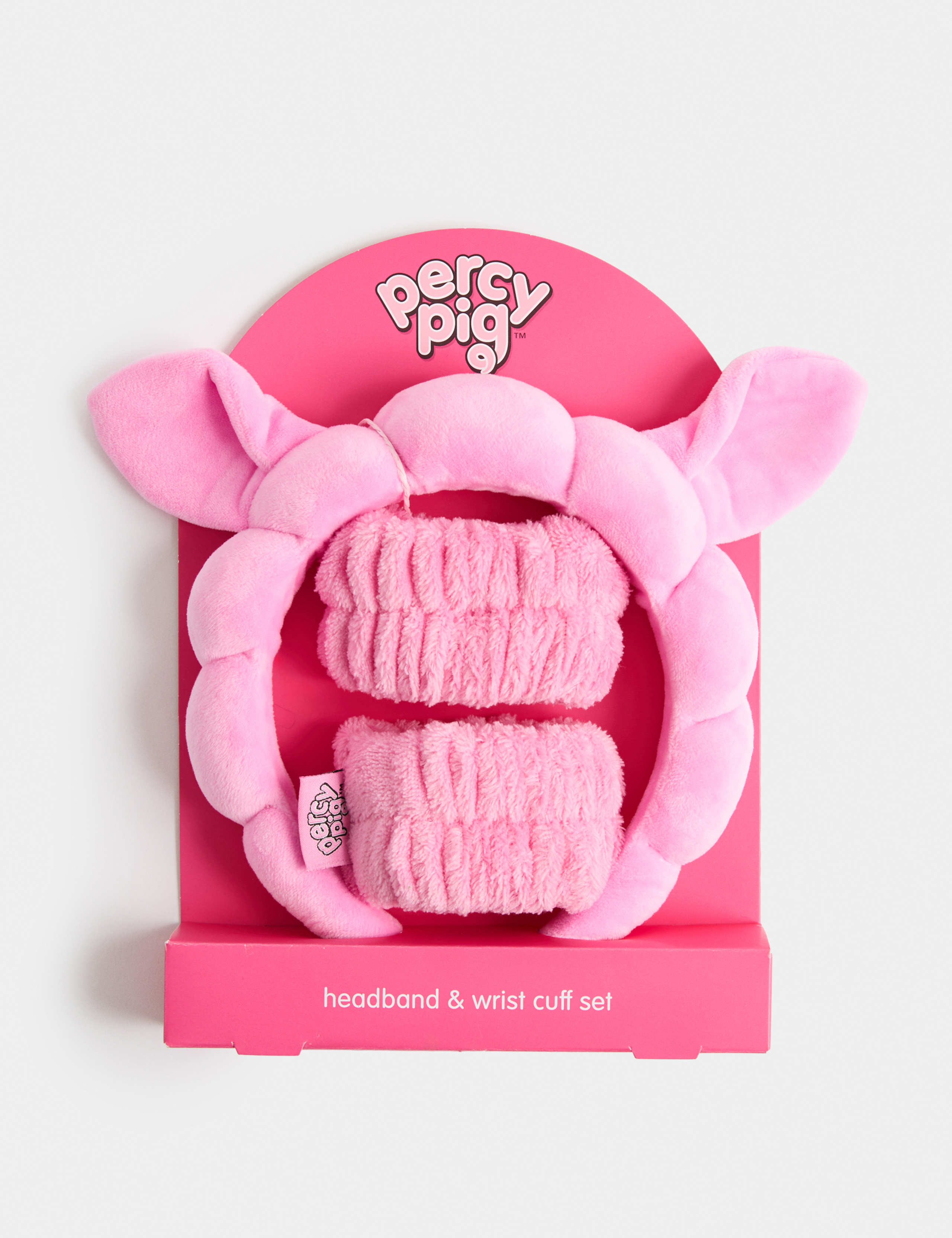 Percy Pig™ Headband and Wrist Cuff Set 1 of 4