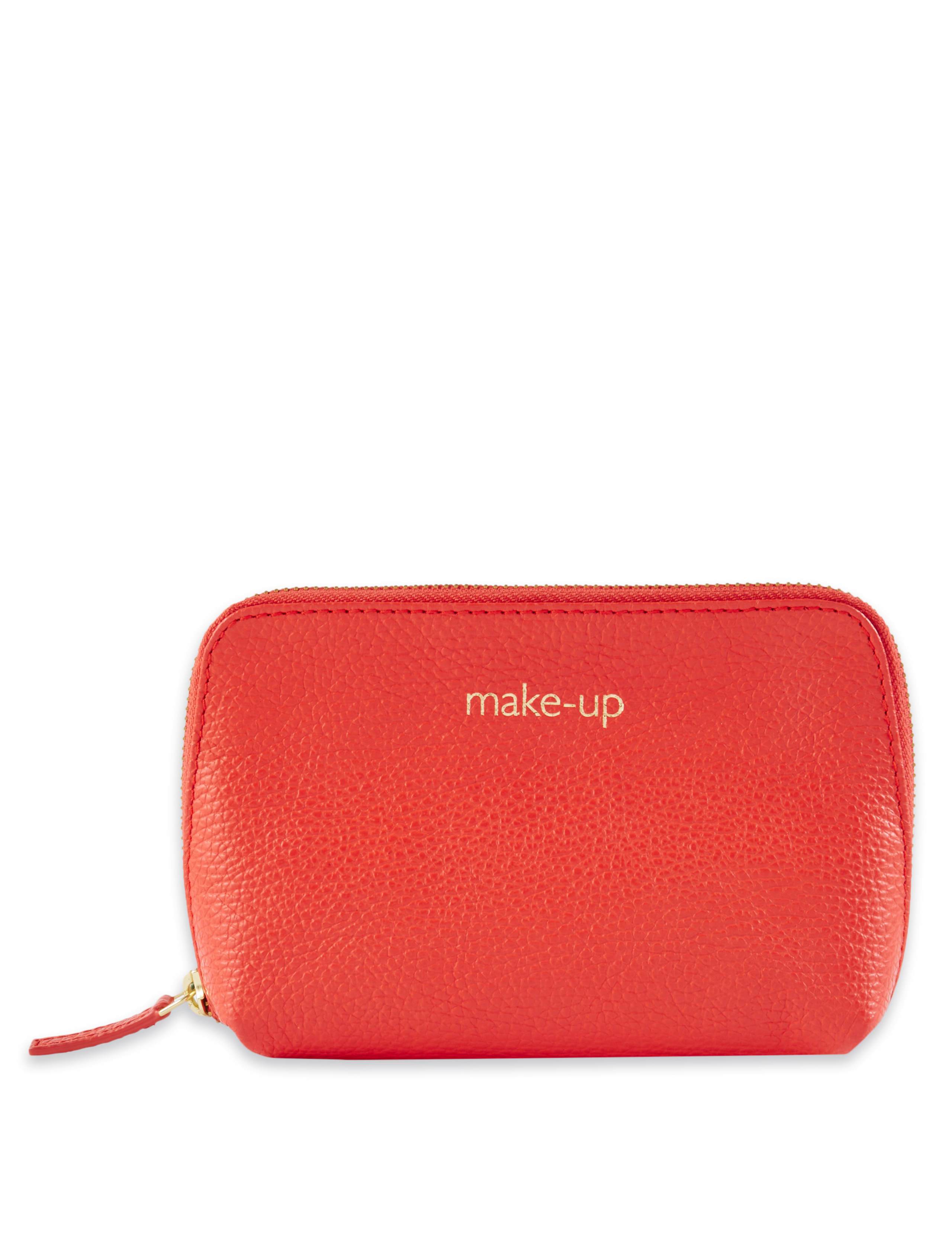 Leather Make Up Bag 1 of 1