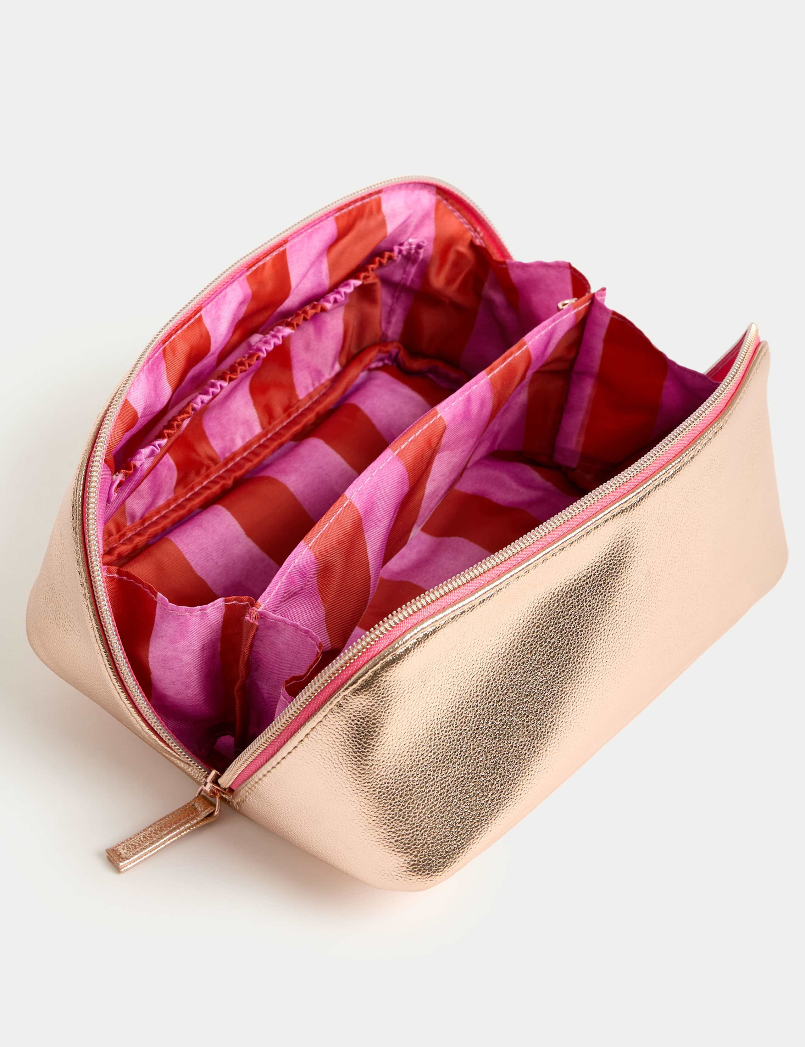 Wide Opening Travel Makeup Bag 1 of 3