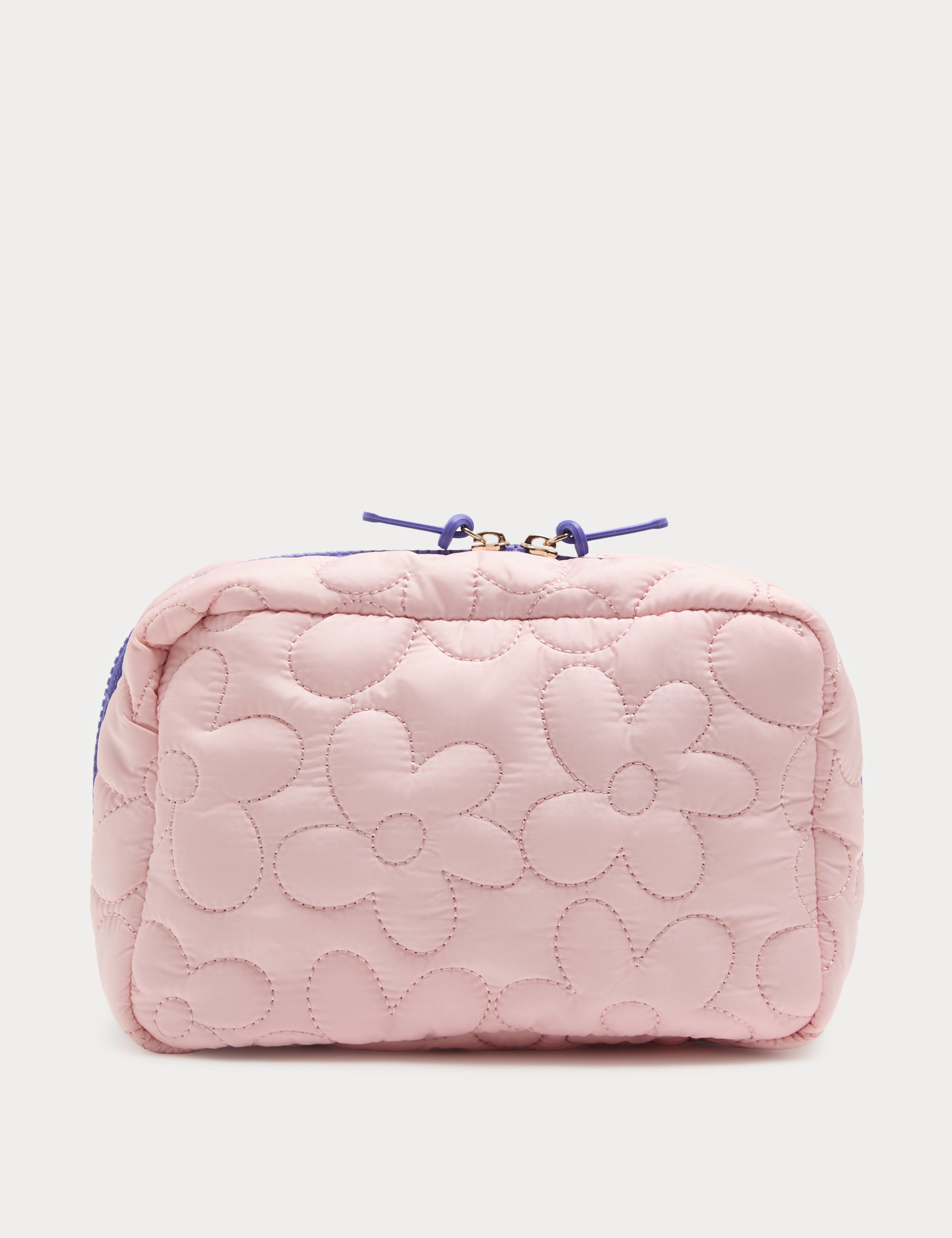 Quilted Floral Make Up Bag 1 of 3