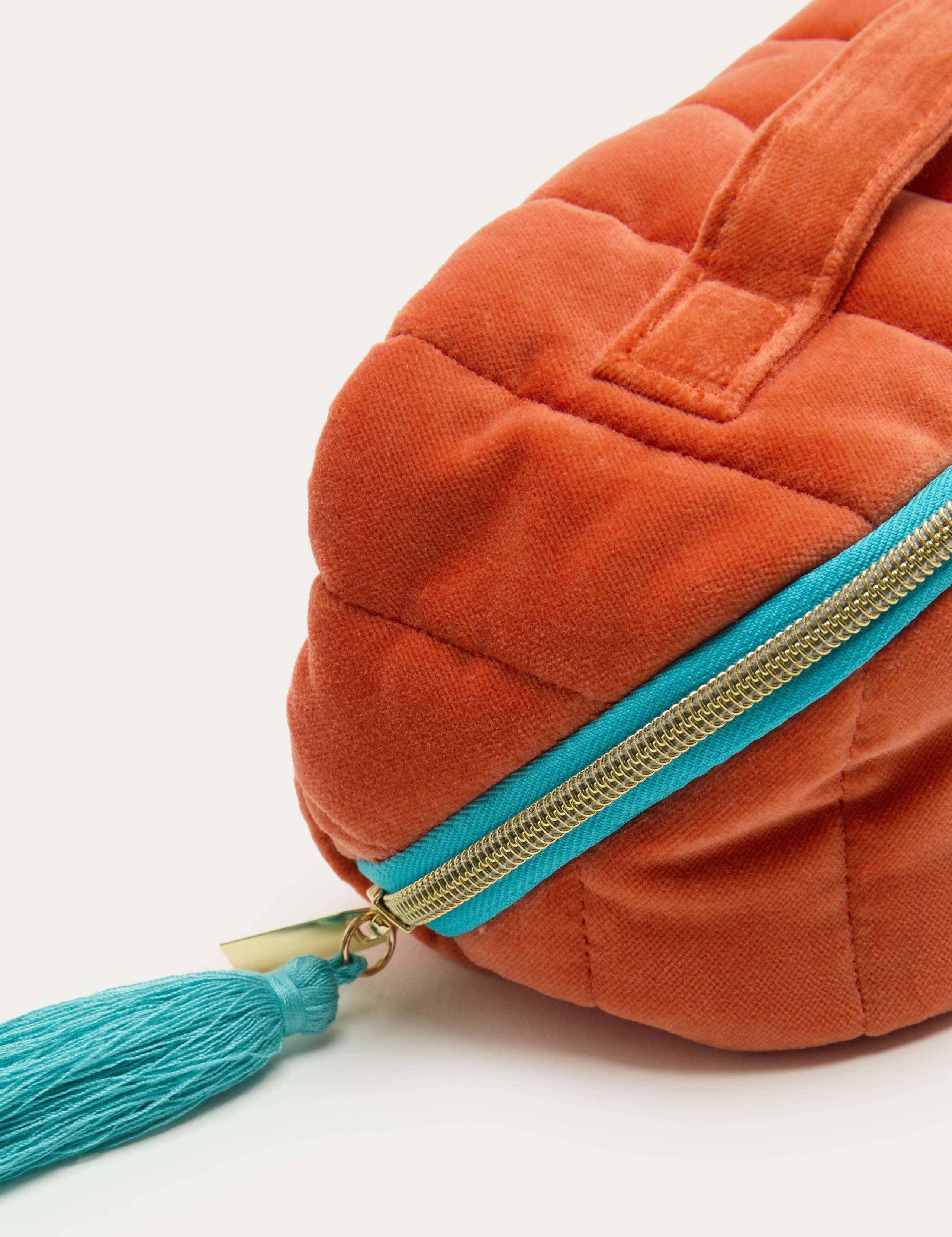 Velvet Wide Opening Bag 3 of 3