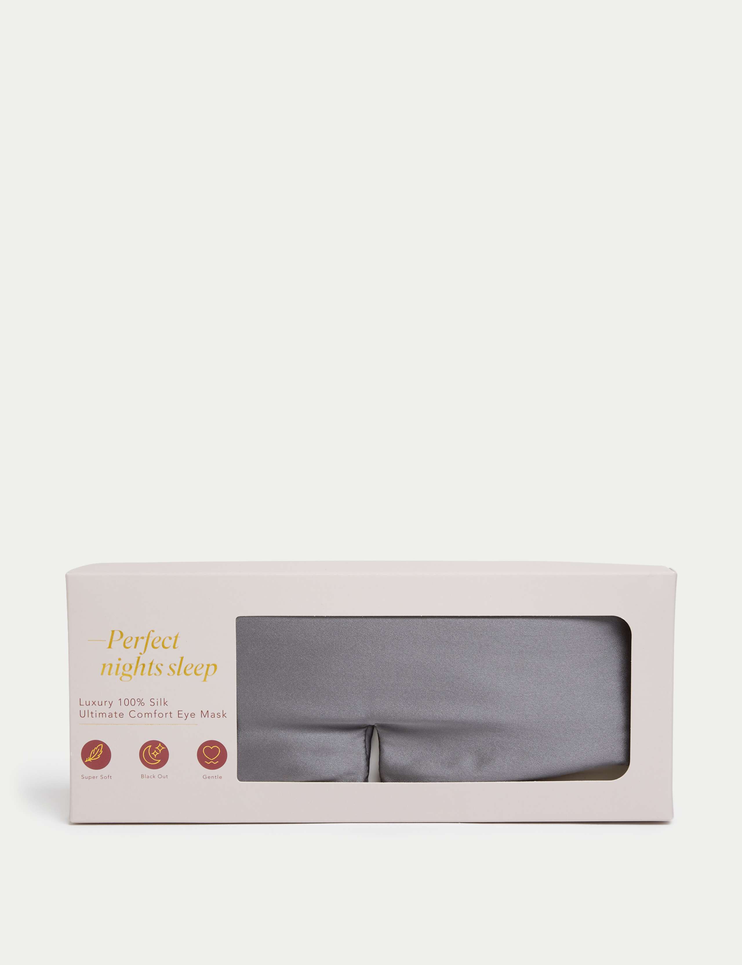 Ultimate Comfort Pure Mulberry Silk Eye Mask 2 of 4