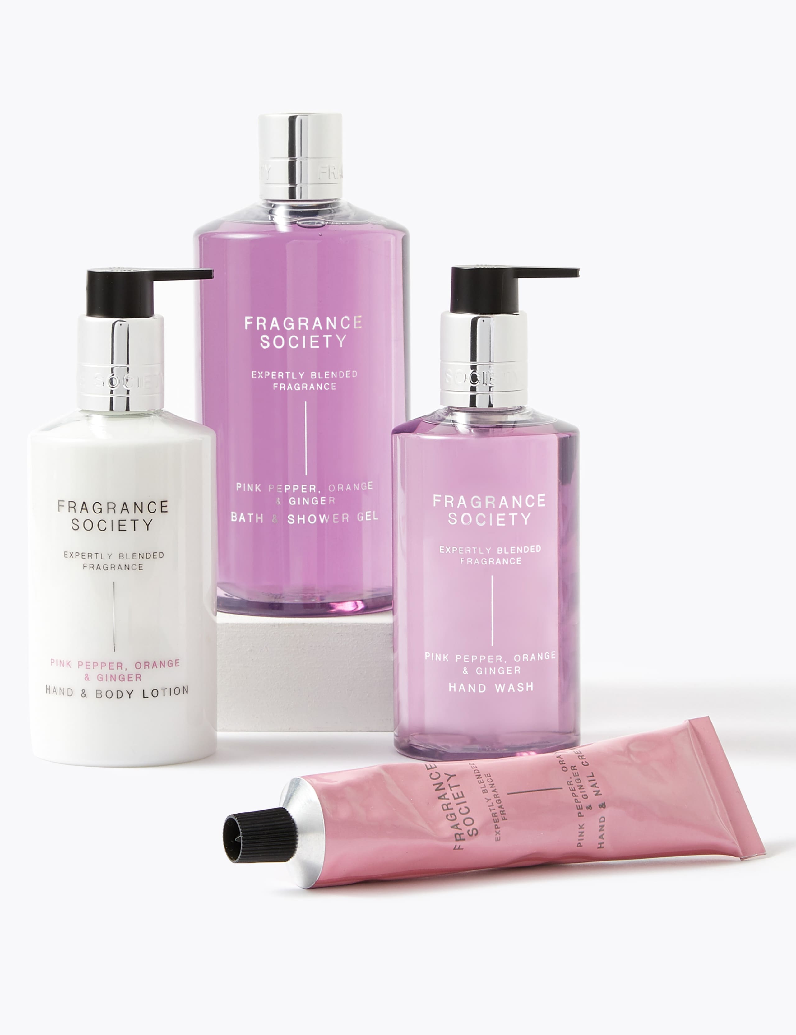 Pink Pepper, Orange & Ginger Shower Gel 500ml 3 of 3