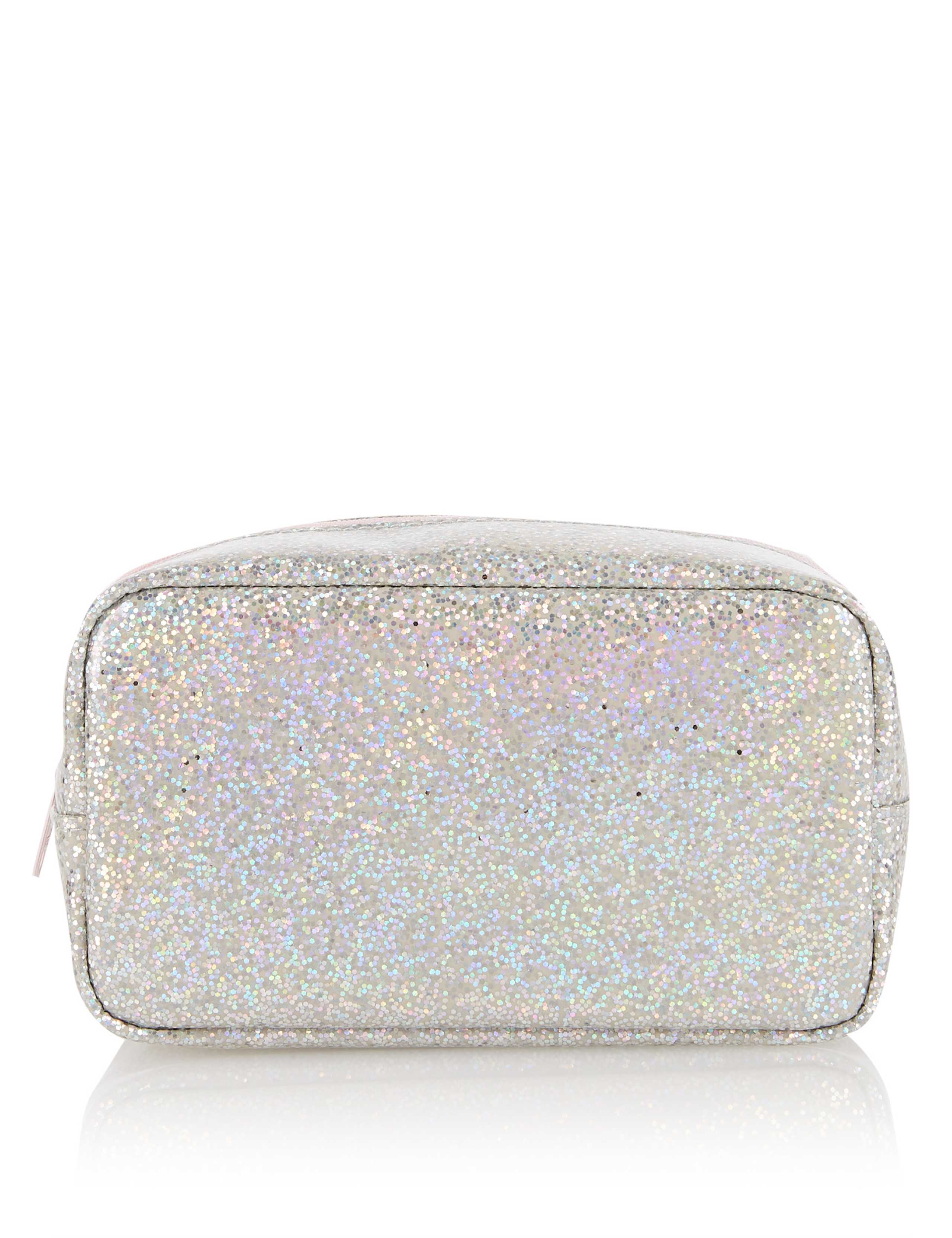 Silver Cosmetic Bag 1 of 2