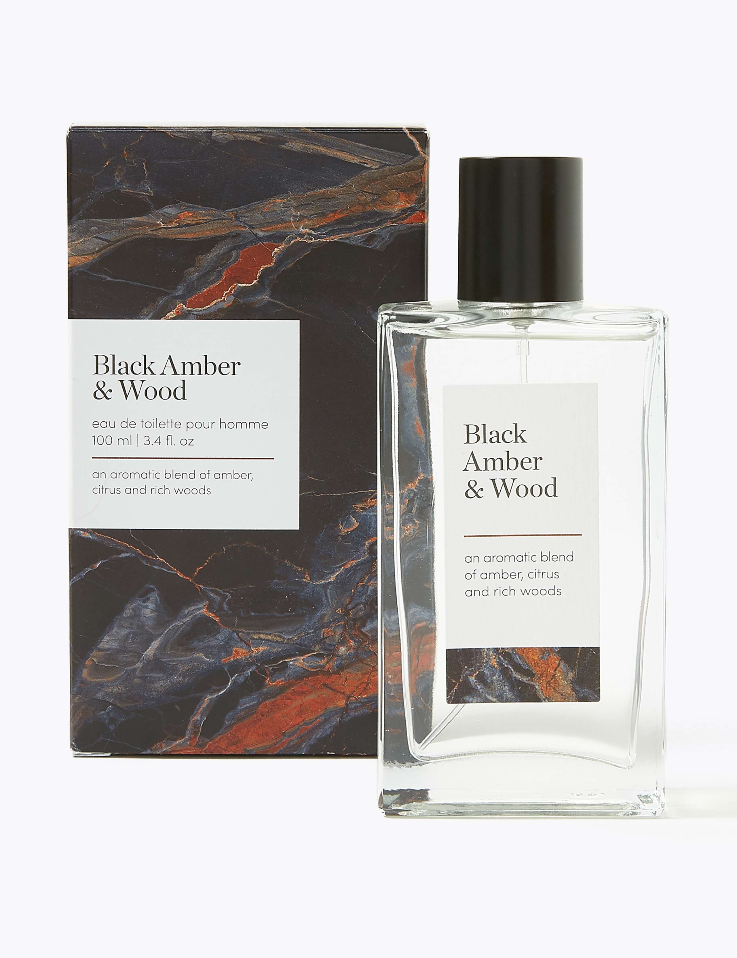 Black Amber & Wood Eau de Toilette 100ml 1 of 2